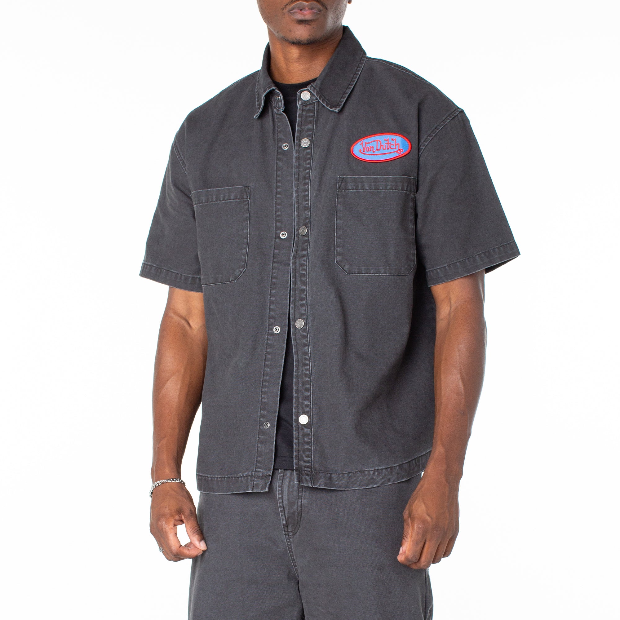 Von Dutch Men's Short Sleeve Hell Shirt - Image 3