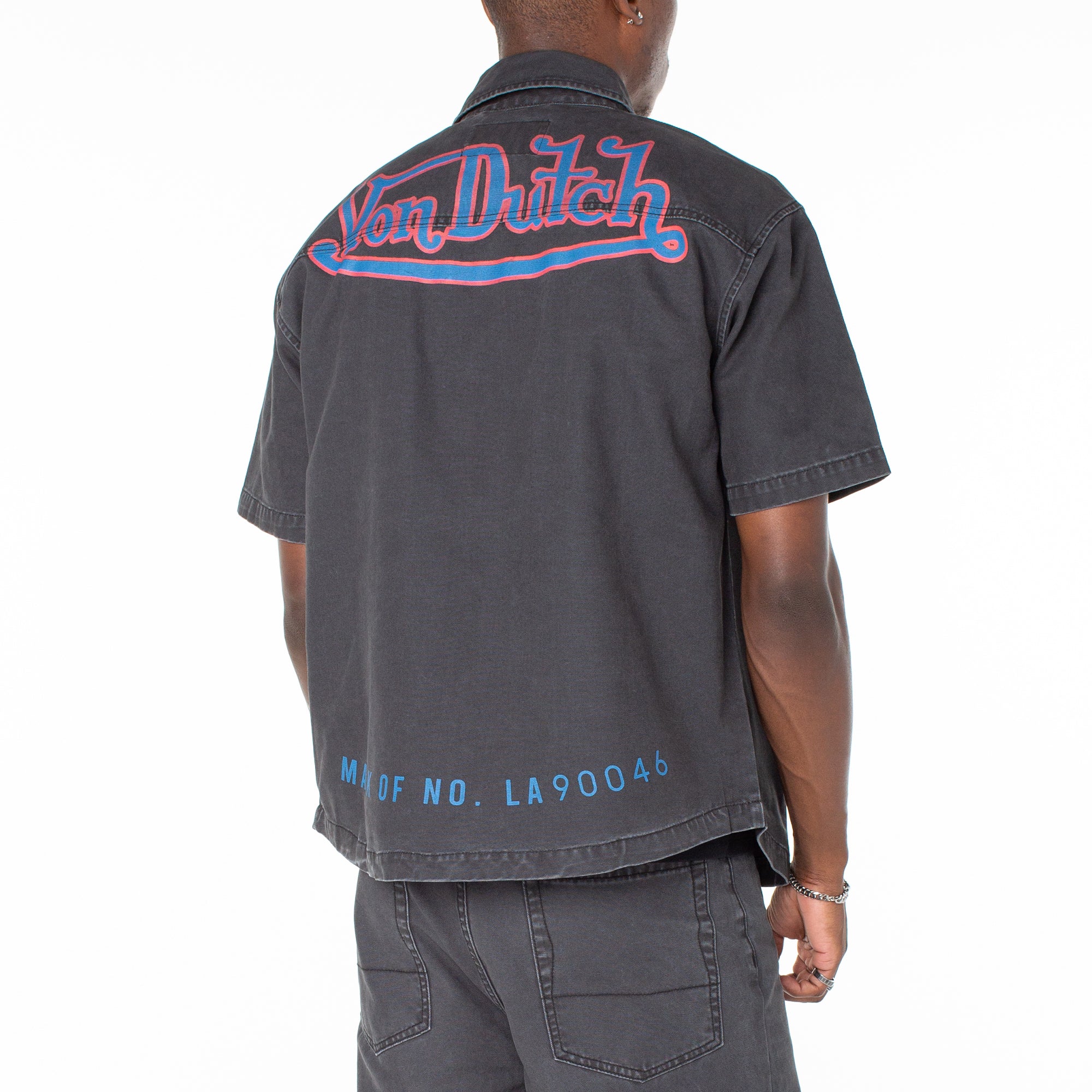 Von Dutch Men's Short Sleeve Hell Shirt - Image 2