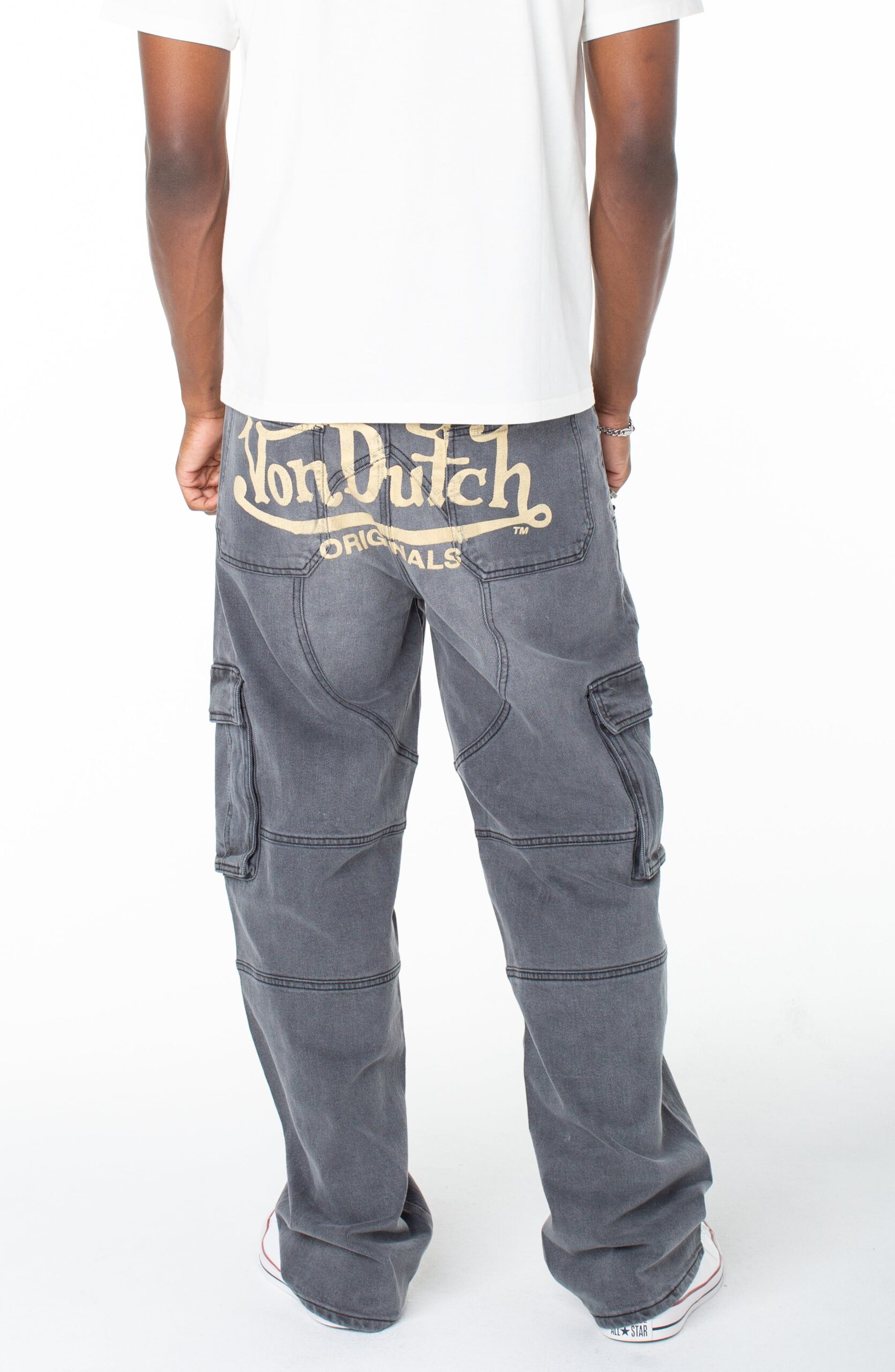 Von Dutch Men's Baggy Straight Carpenter Cargo Hunter Pant - Image 2