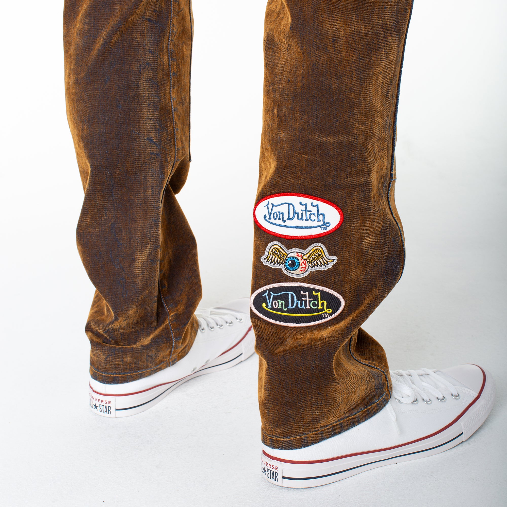 Von Dutch Men's The Wheels Double Knee - Image 5