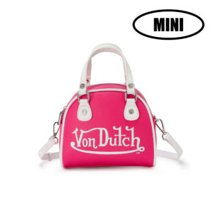 Von Dutch Mini Bowling Bag - Classic 51 Hot Pink