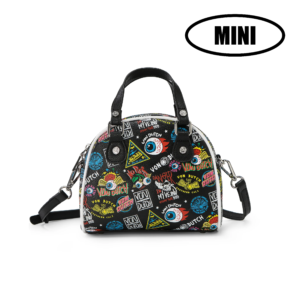 Von Dutch Mini Bowling Bag - Black Jax