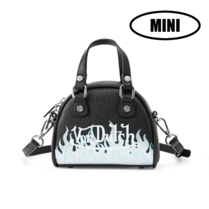 Von Dutch Mini Bowling Bag - White Flames