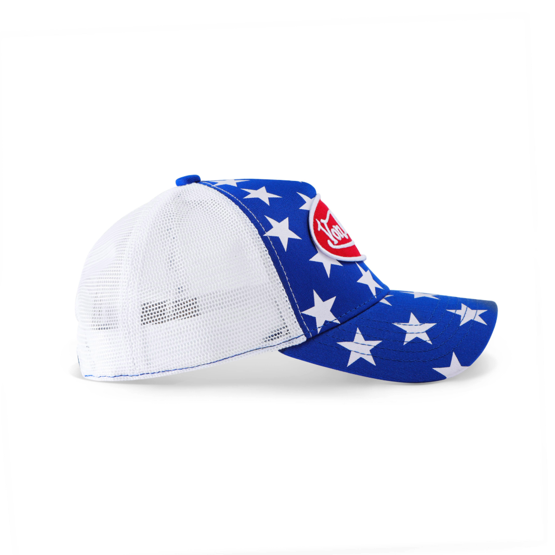 Von Dutch Americana Trucker Hat - Blue - Image 3