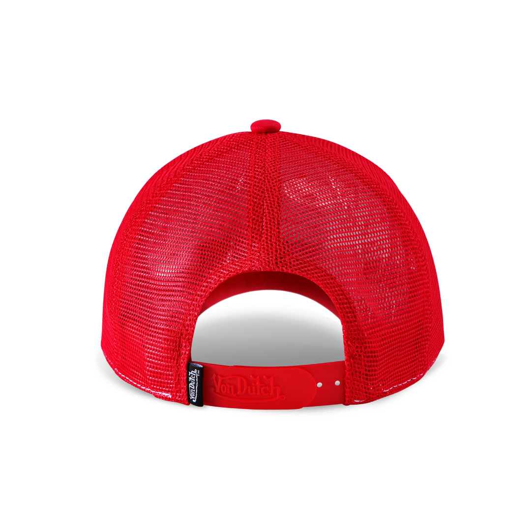 Von Dutch Stars & Stripes Trucker Hat - Red - Image 4