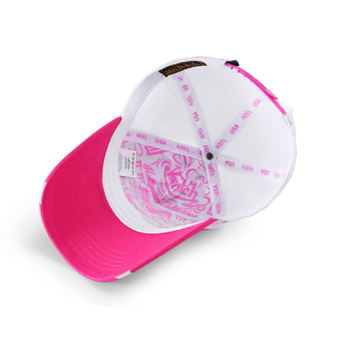 Von Dutch Americana Trucker Hat - Pink - Image 5