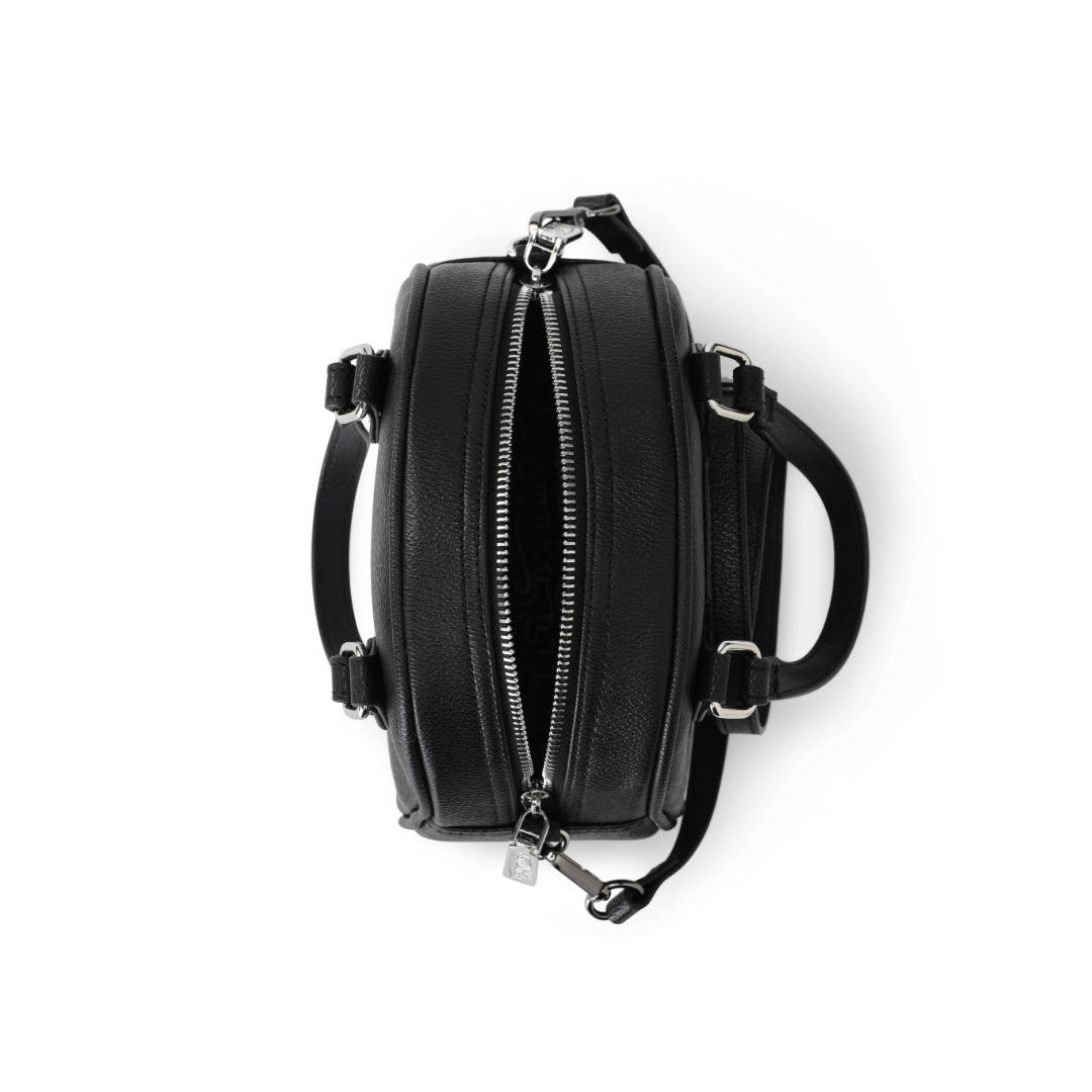 Von Dutch City of Angels Silver Blue Bowling Bag - Image 5