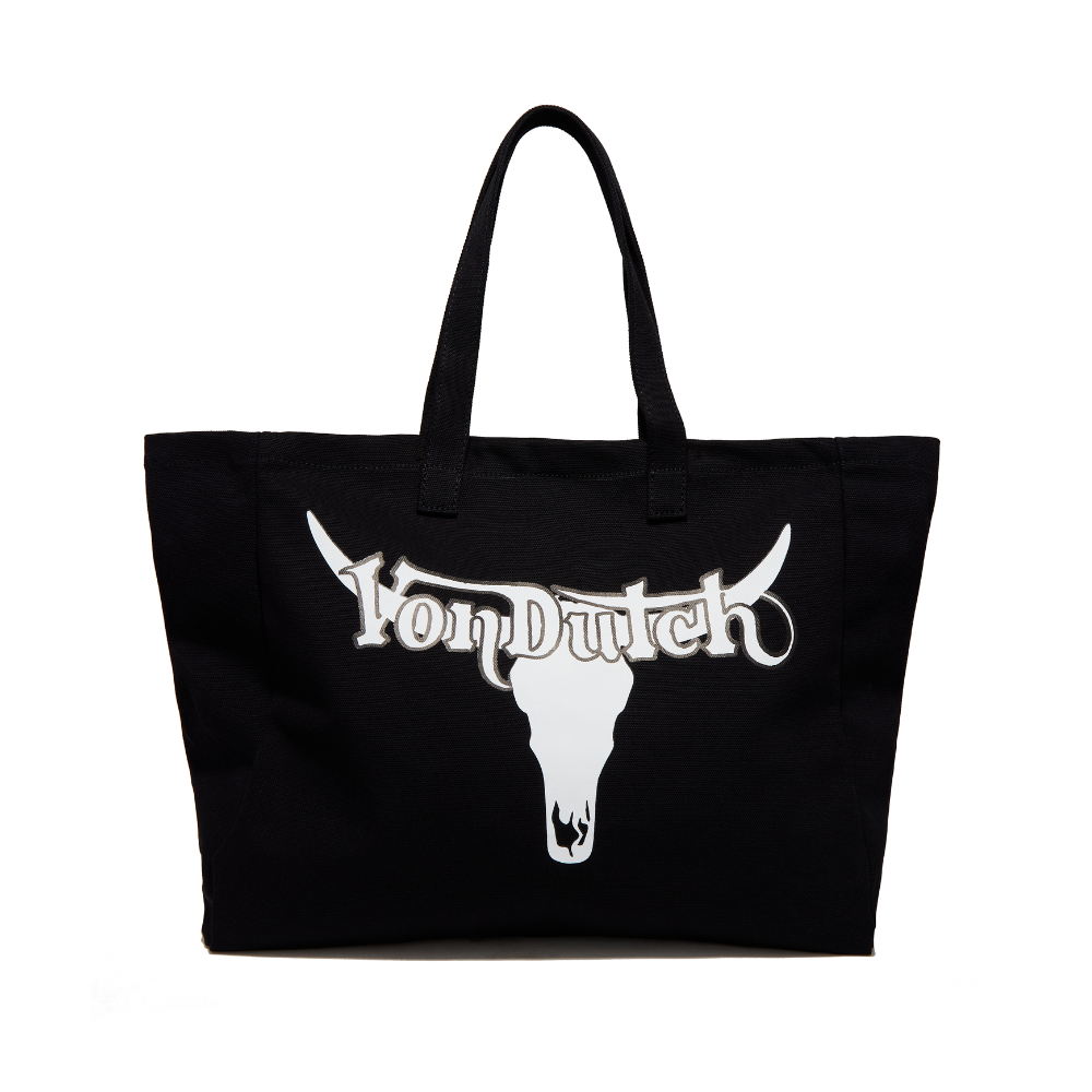 Von Dutch Bull Run Black Bull Tote
