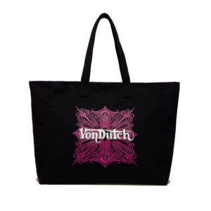 Von?Dutch Midnight Rider Black Classic Chopper Tote