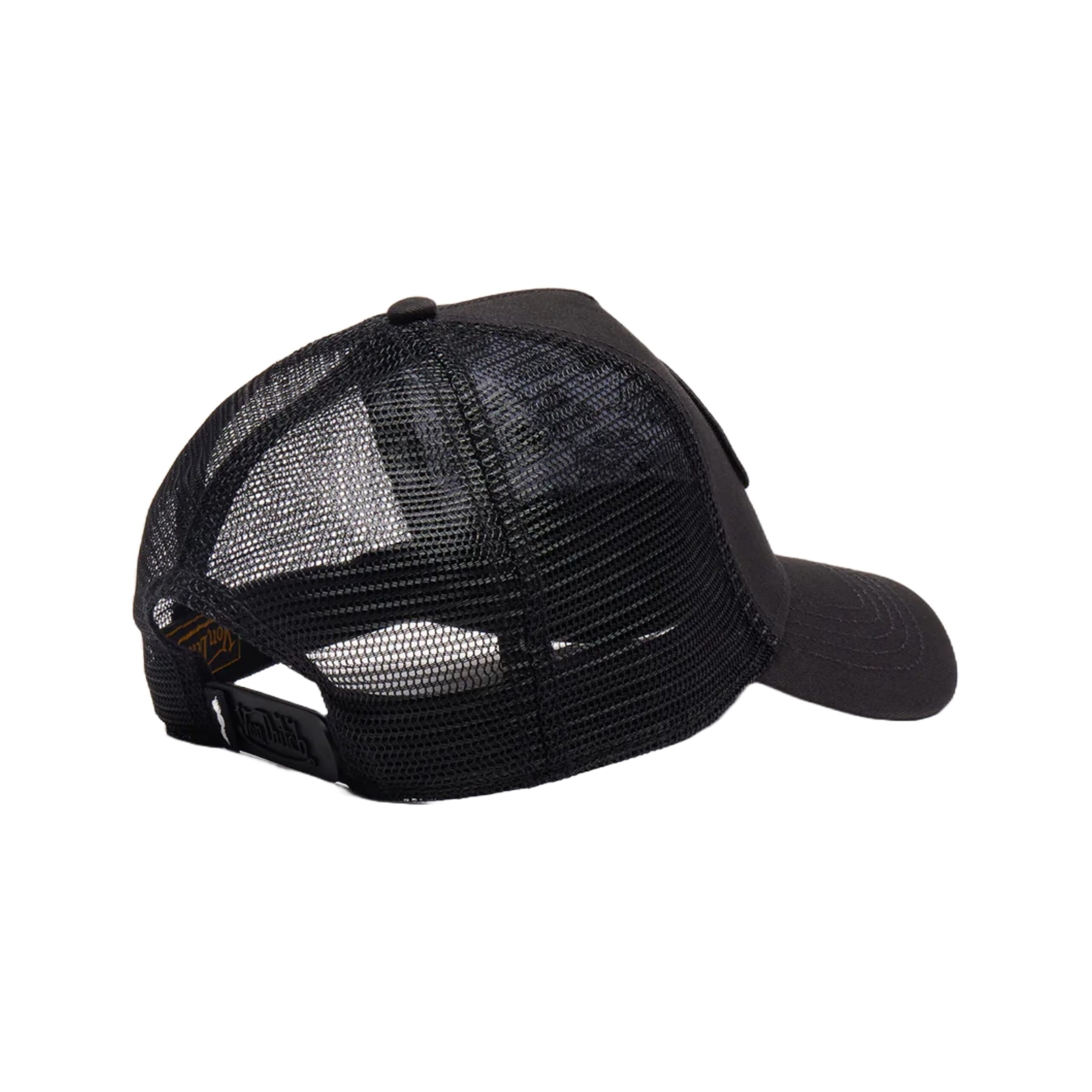 Von Dutch Triple Black Trucker Hat - Image 4