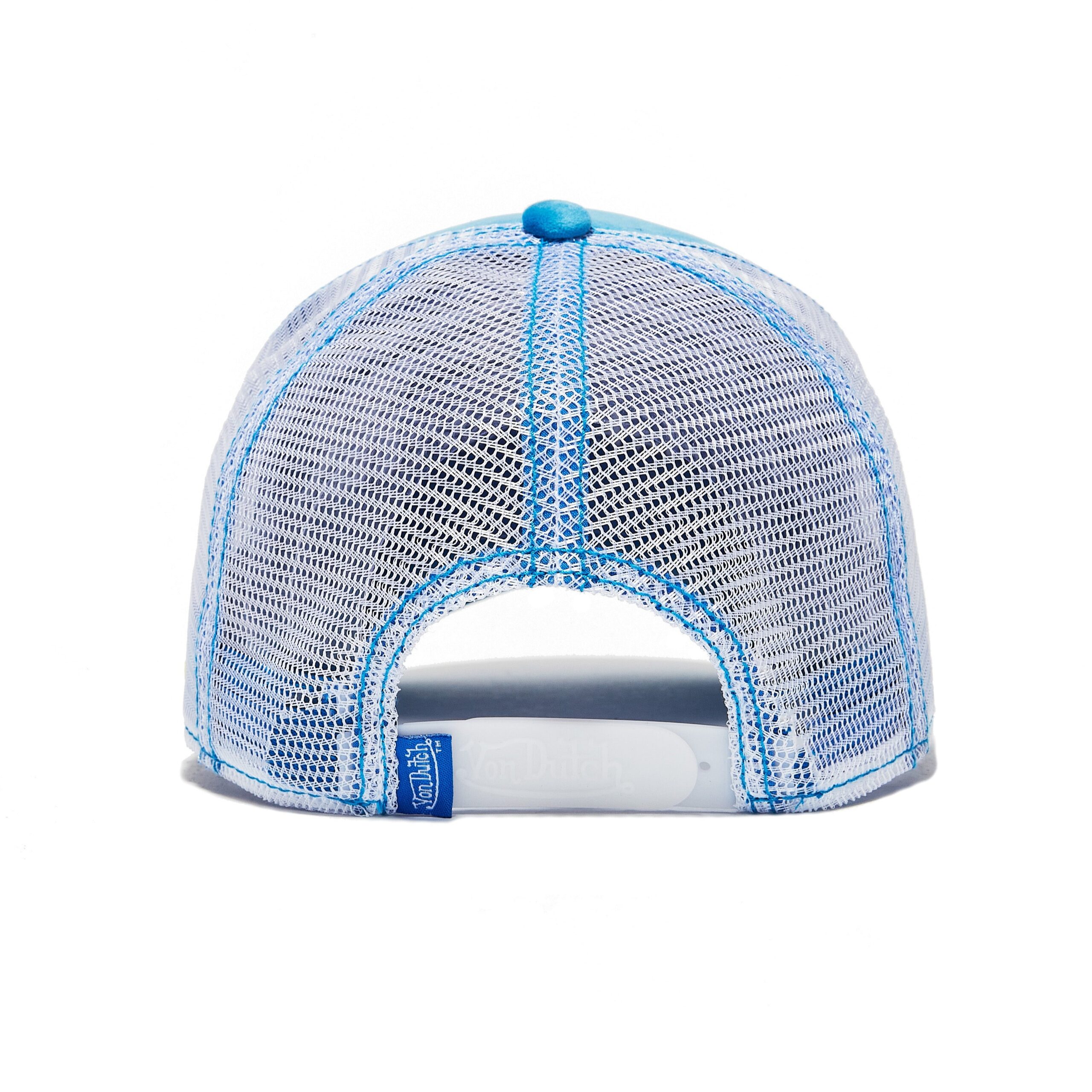 Von Dutch Blue Crush Velvet Trucker Hat - Image 3