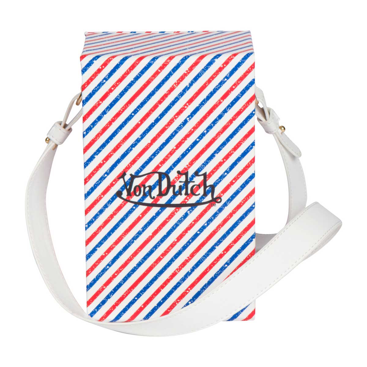 Von Dutch Unisex Magnetic Cross-Body Vertical Box