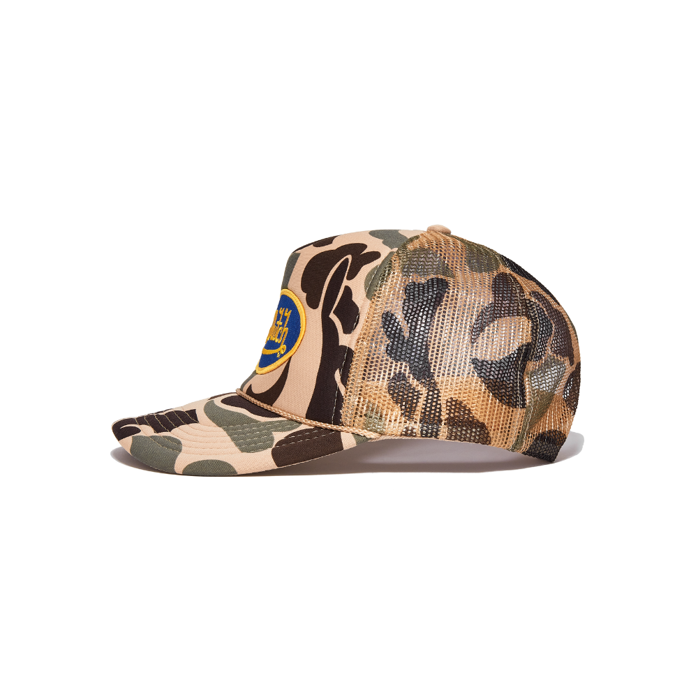 Von Dutch Foam Camo Trucker Hat - Image 2