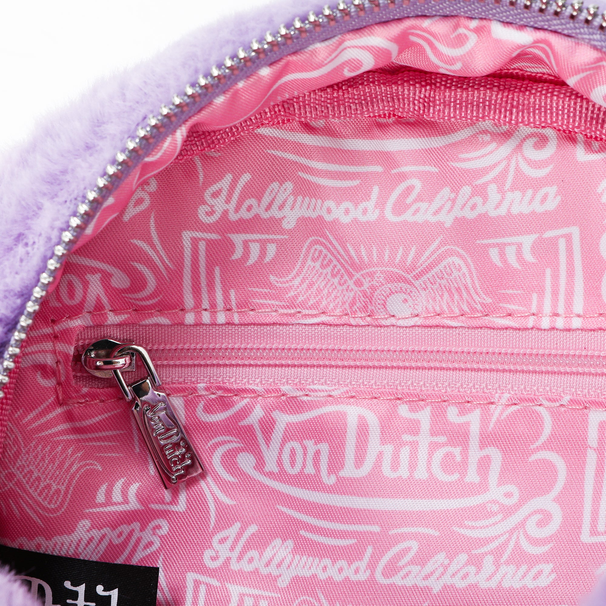Von Dutch Bubblegum Furry Bowling Bag - Image 6