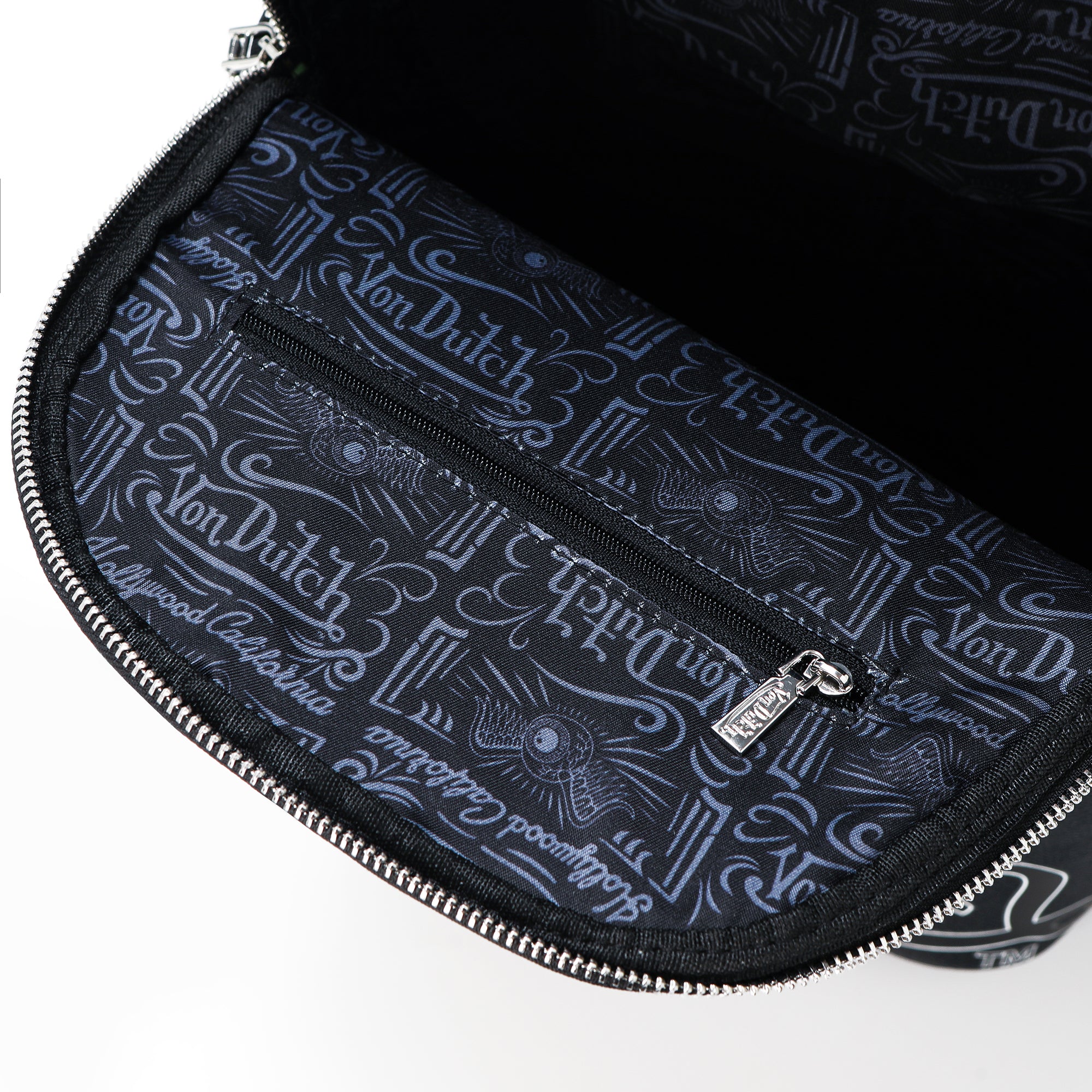 Von Dutch Small Sized Black Flying Eye Backpack - Image 5
