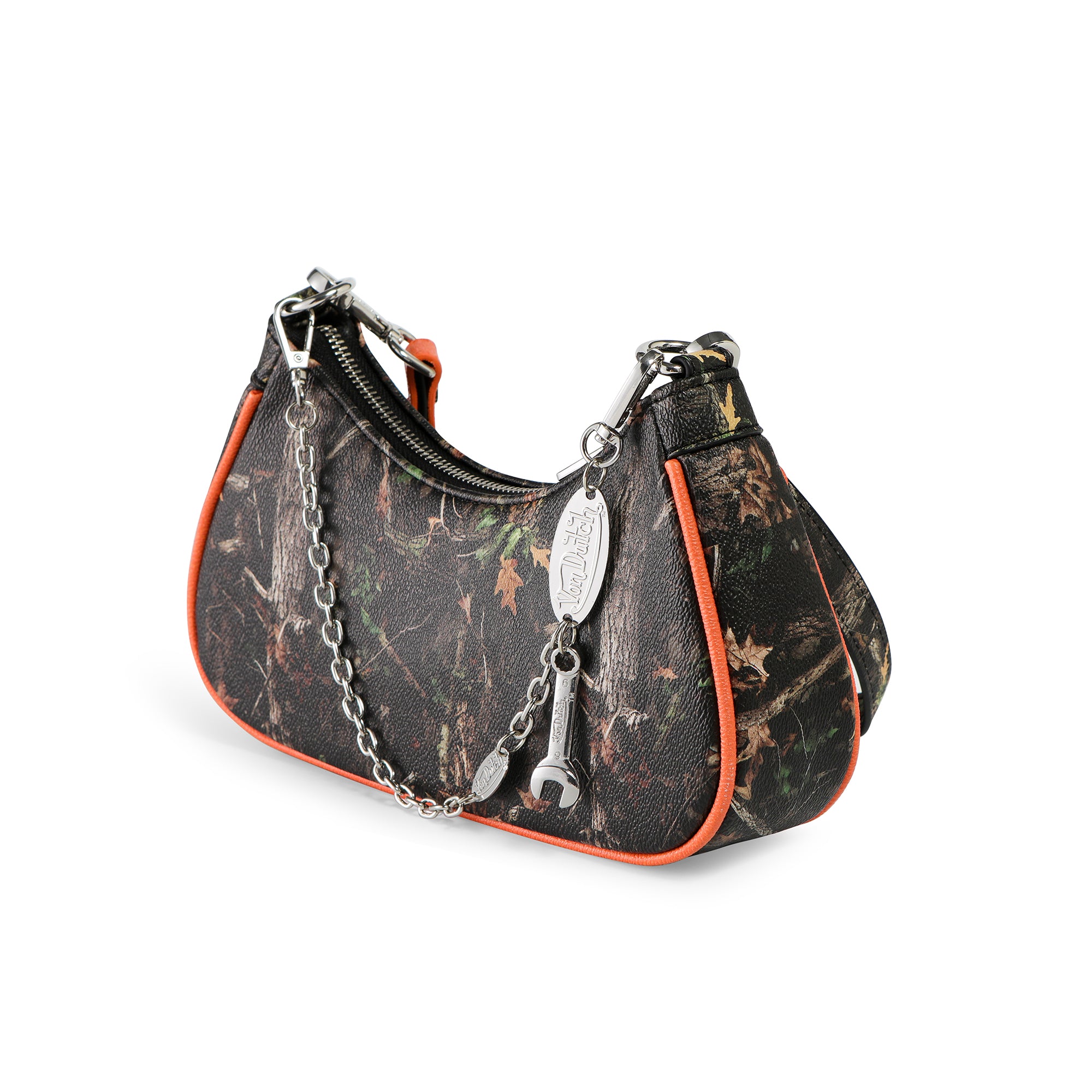 Von Dutch Tree Camo Shoulder Bag - Image 4