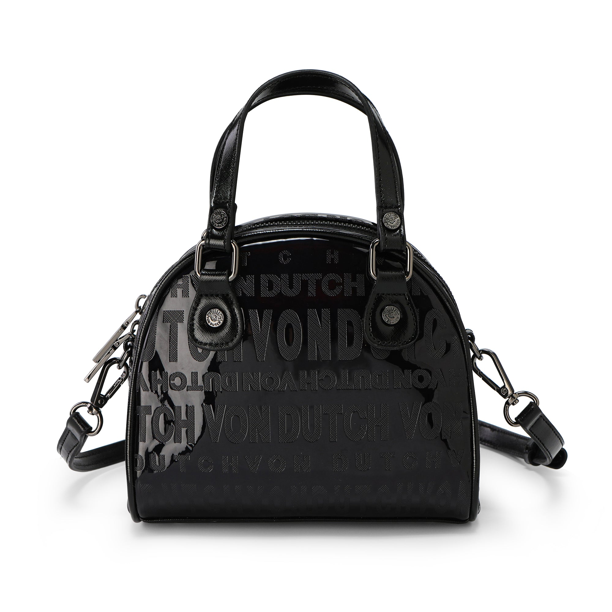 Von Dutch Black Onyx Reflective Bowling Bag - Image 4
