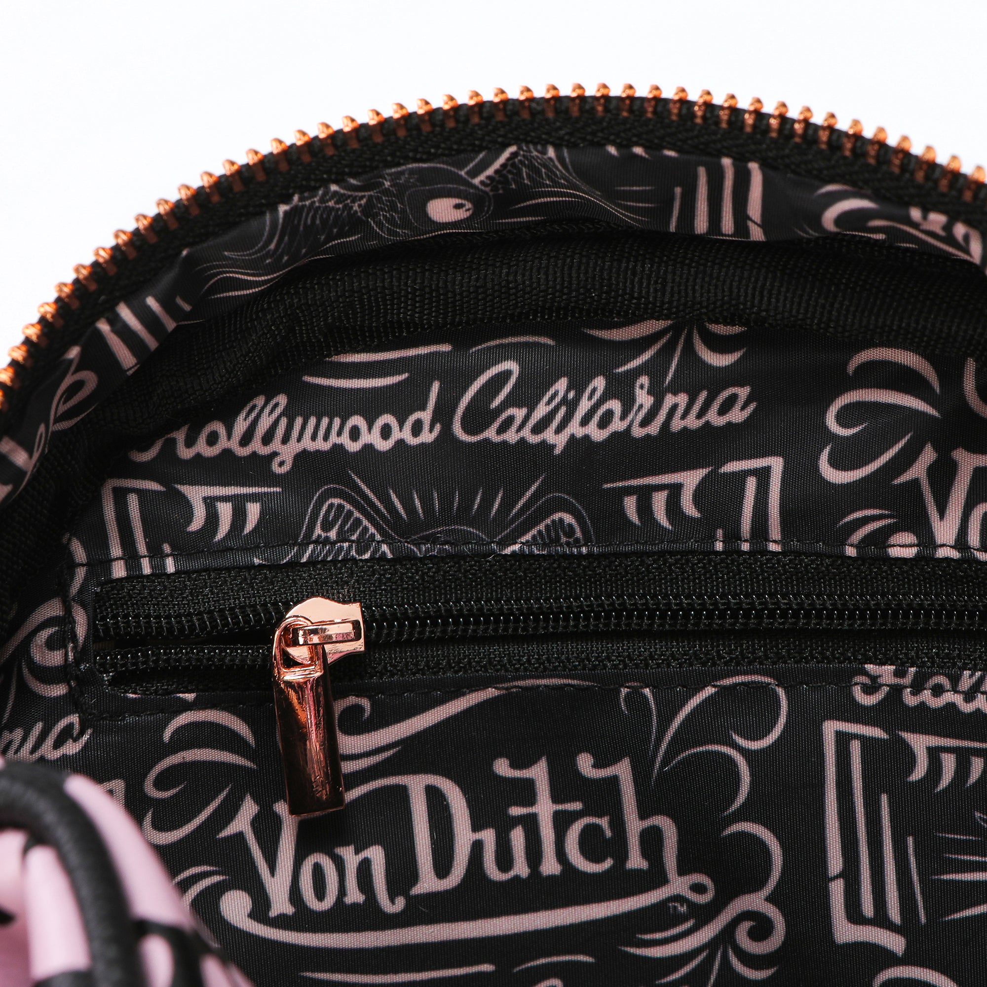 Von Dutch Cheetah Pink Bowling Bag - Image 6