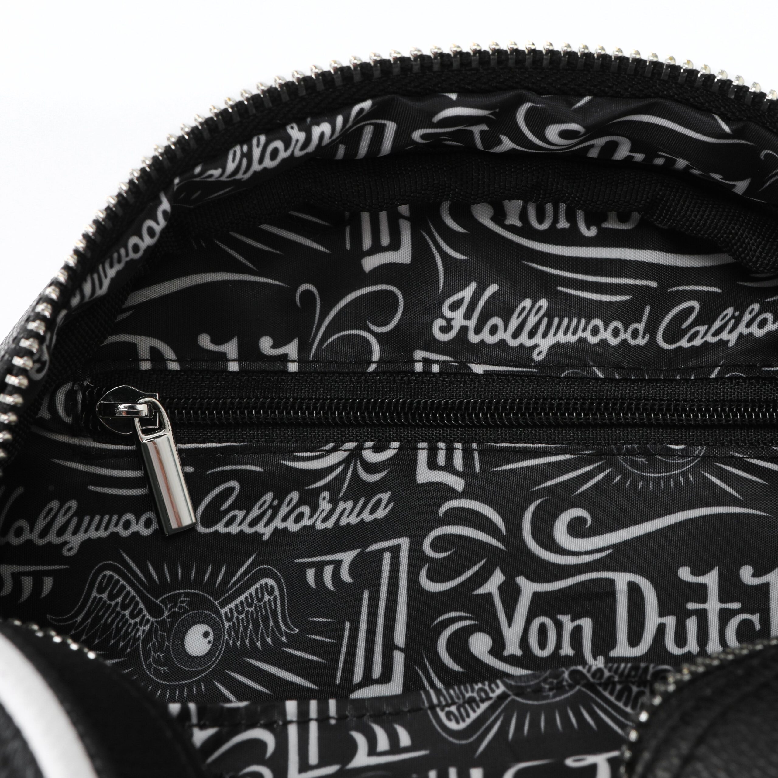 Von Dutch Classic 51 Black Bowling Bag - Image 6
