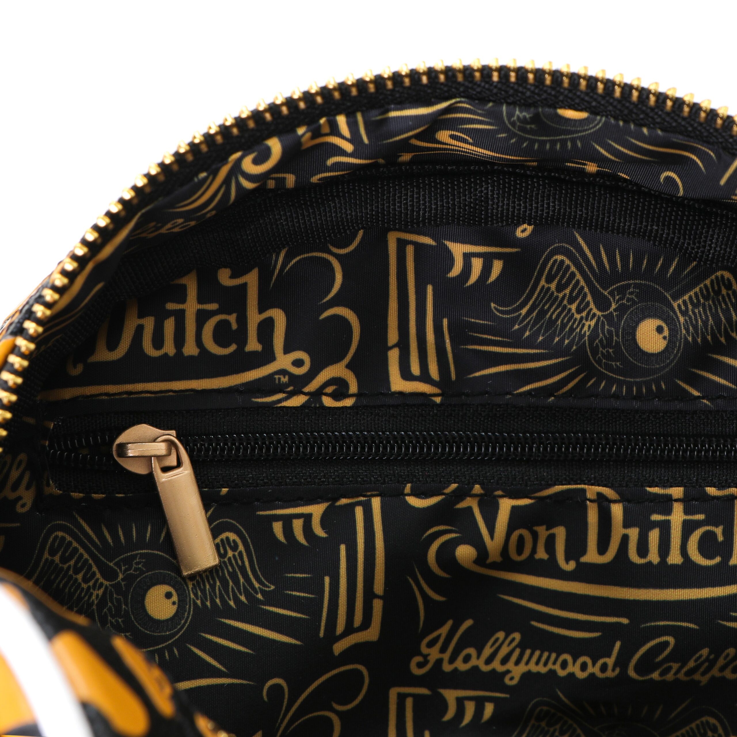 Von Dutch Cheetah Orange Bowling Bag - Image 6