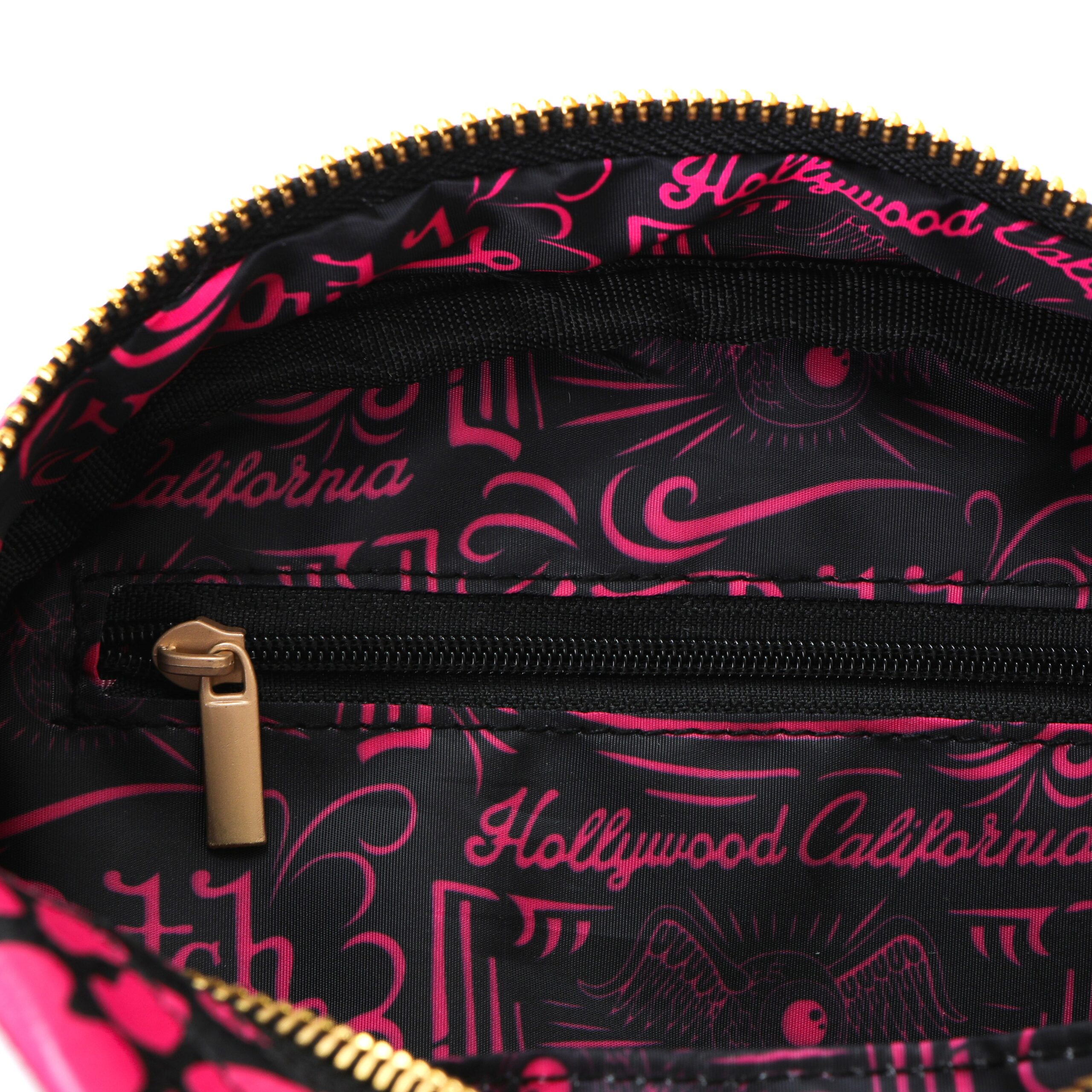 Von Dutch Cheetah Hot Pink Bowling Bag - Image 6