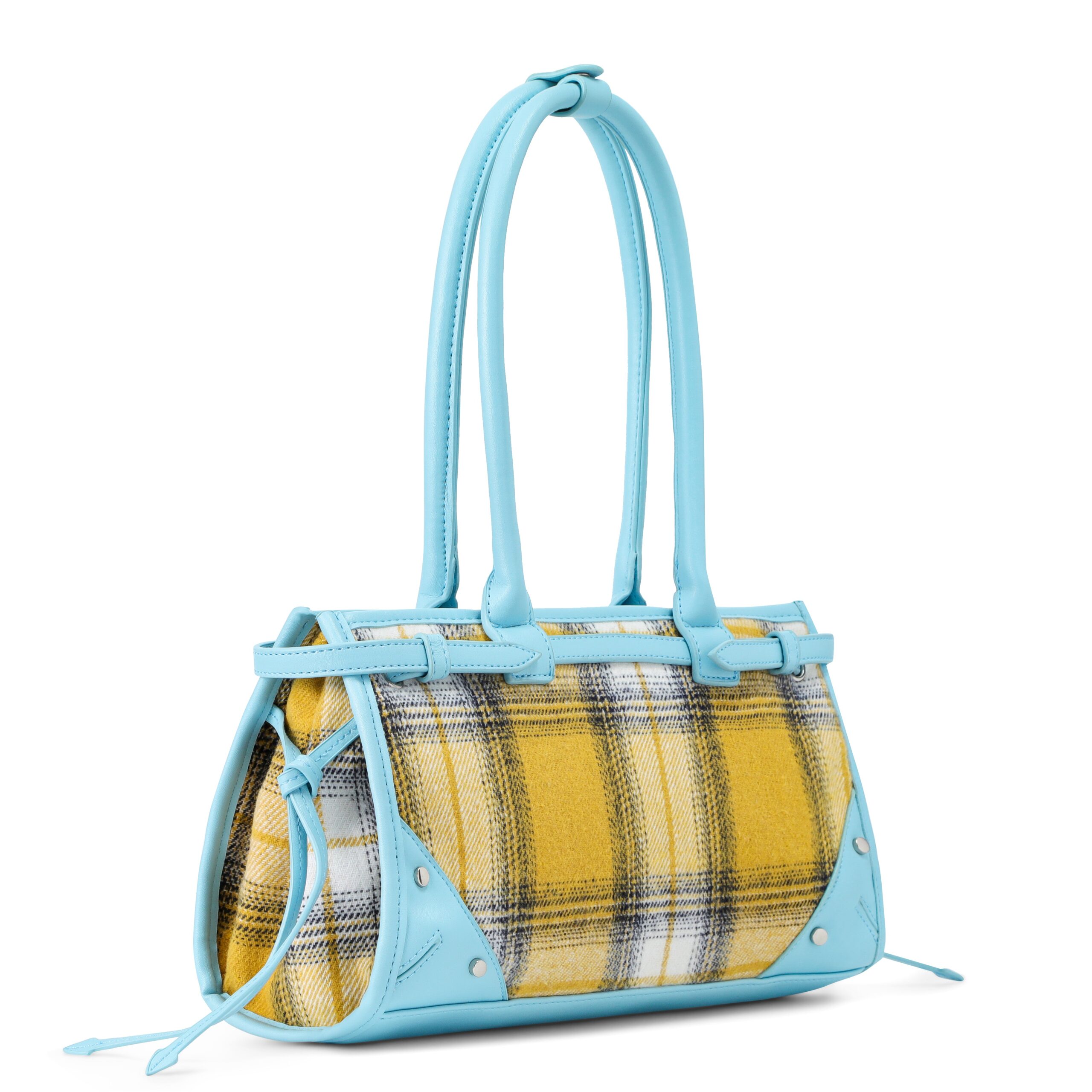 Von Dutch Lane Shoulder Bag-Plaid - Image 5
