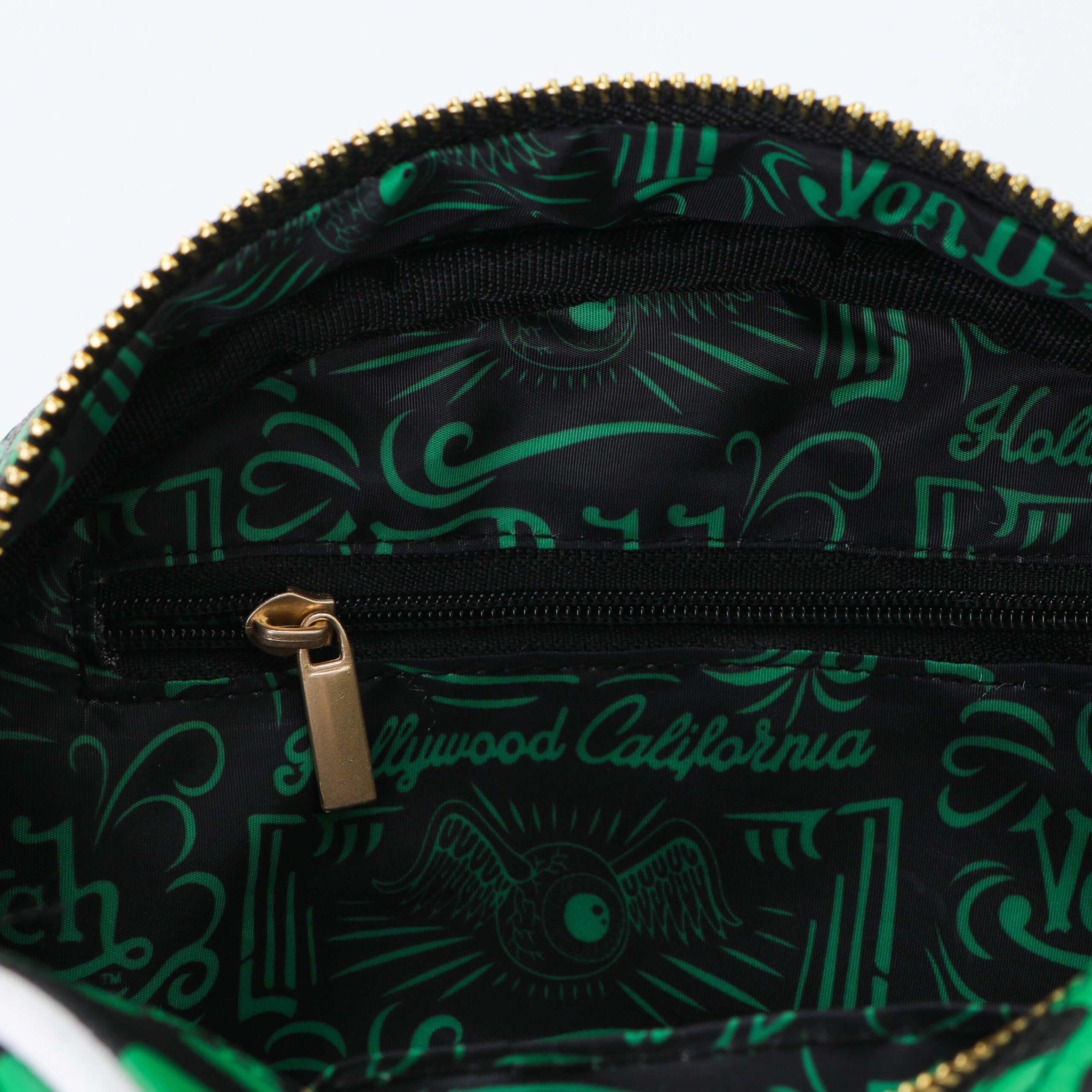 Von Dutch Cheetah Lime Green Bowling Bag - Image 5