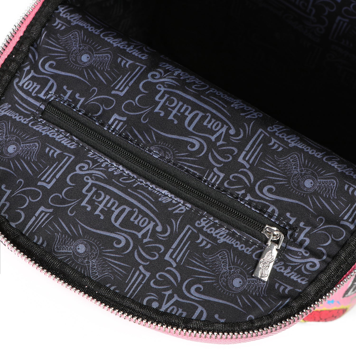Von Dutch Small Sized Light Pink Jax Backpack - Image 5