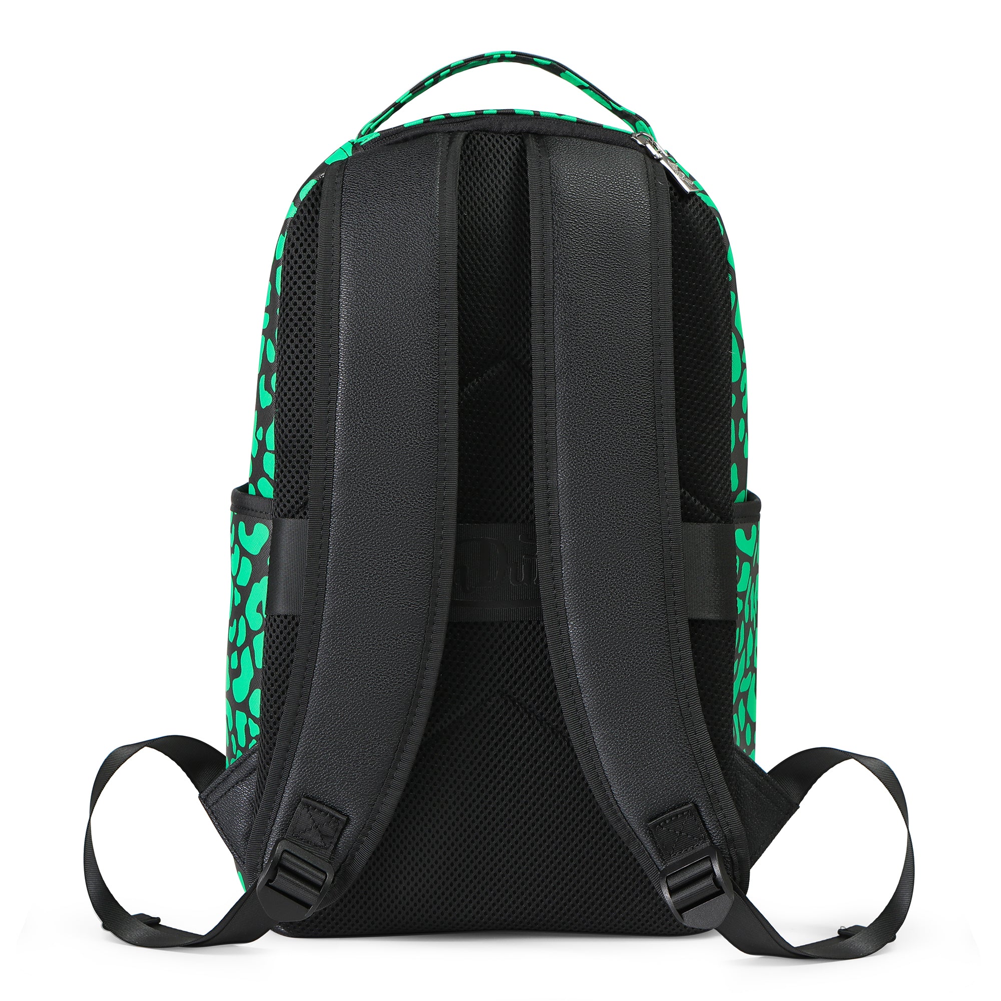 Von Dutch Medium Sized Green Cheetah Backpack - Image 3