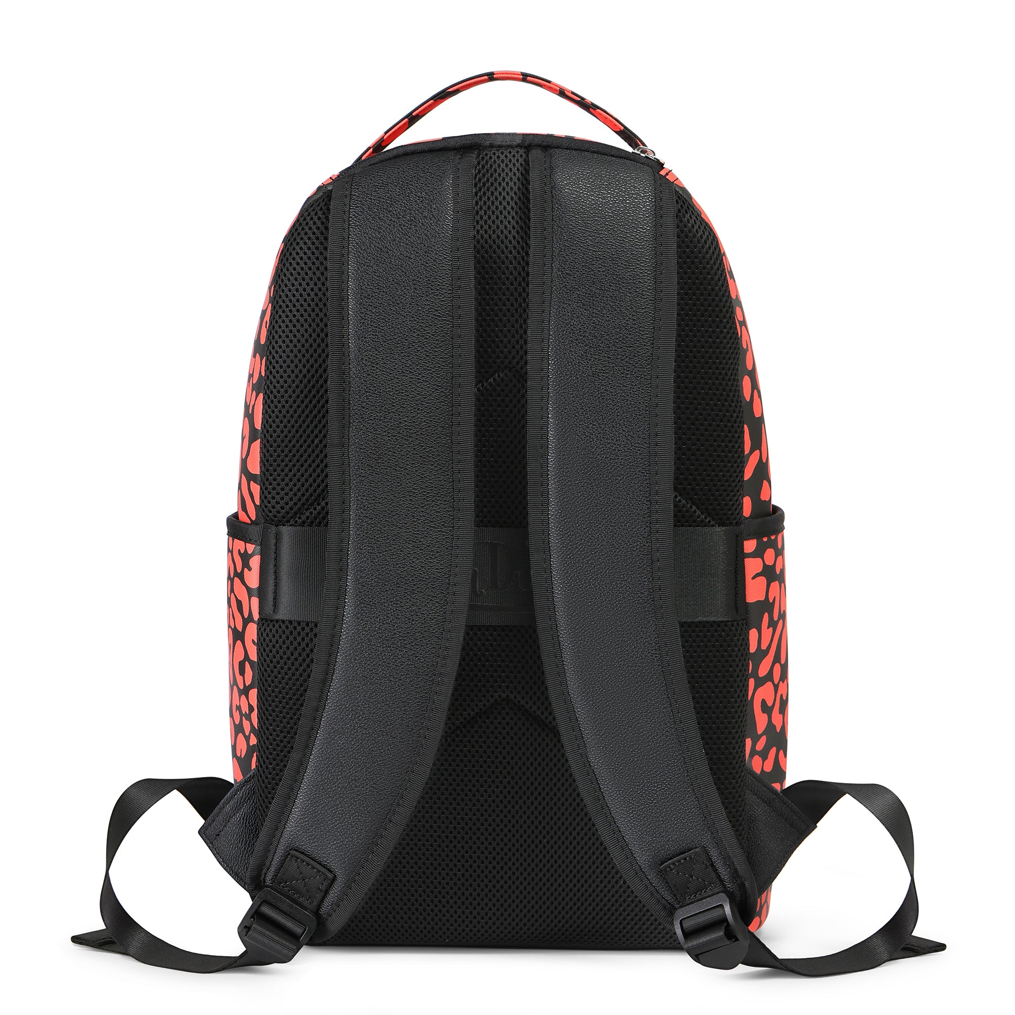 Von Dutch Medium Sized Orange Cheetah Backpack - Image 3
