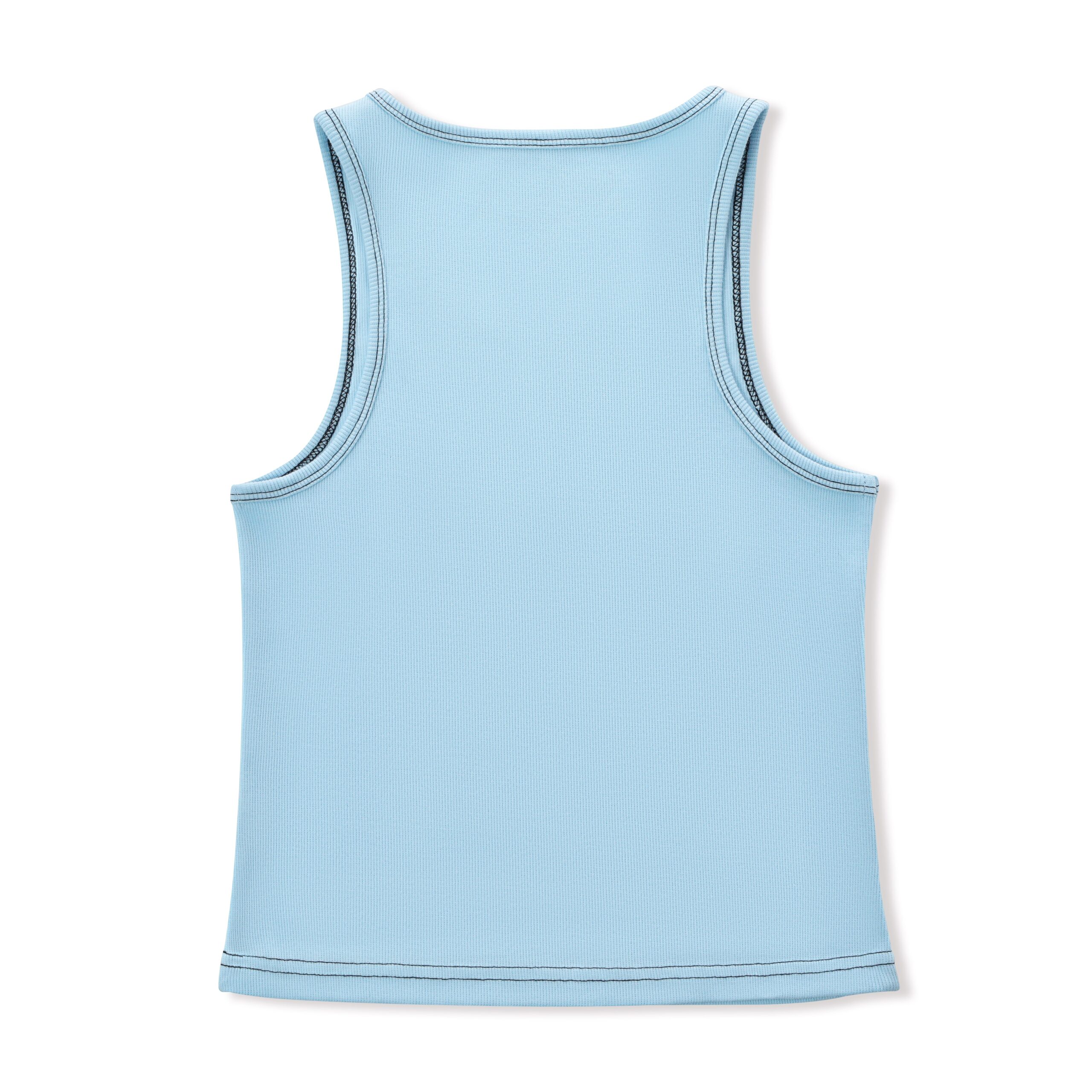 Von Dutch Rhinestone Cherry Tank - Blue - Image 4