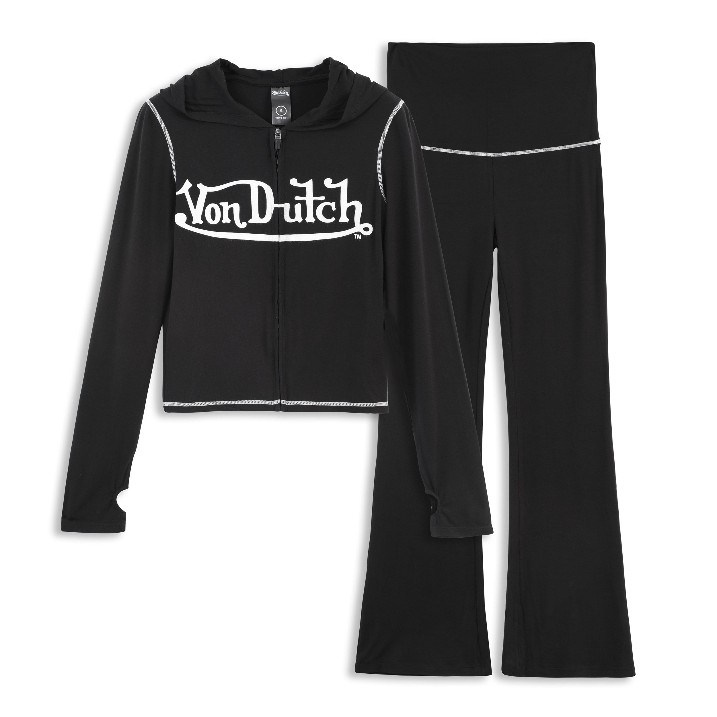 YOGA TOP - BLACK - Image 7