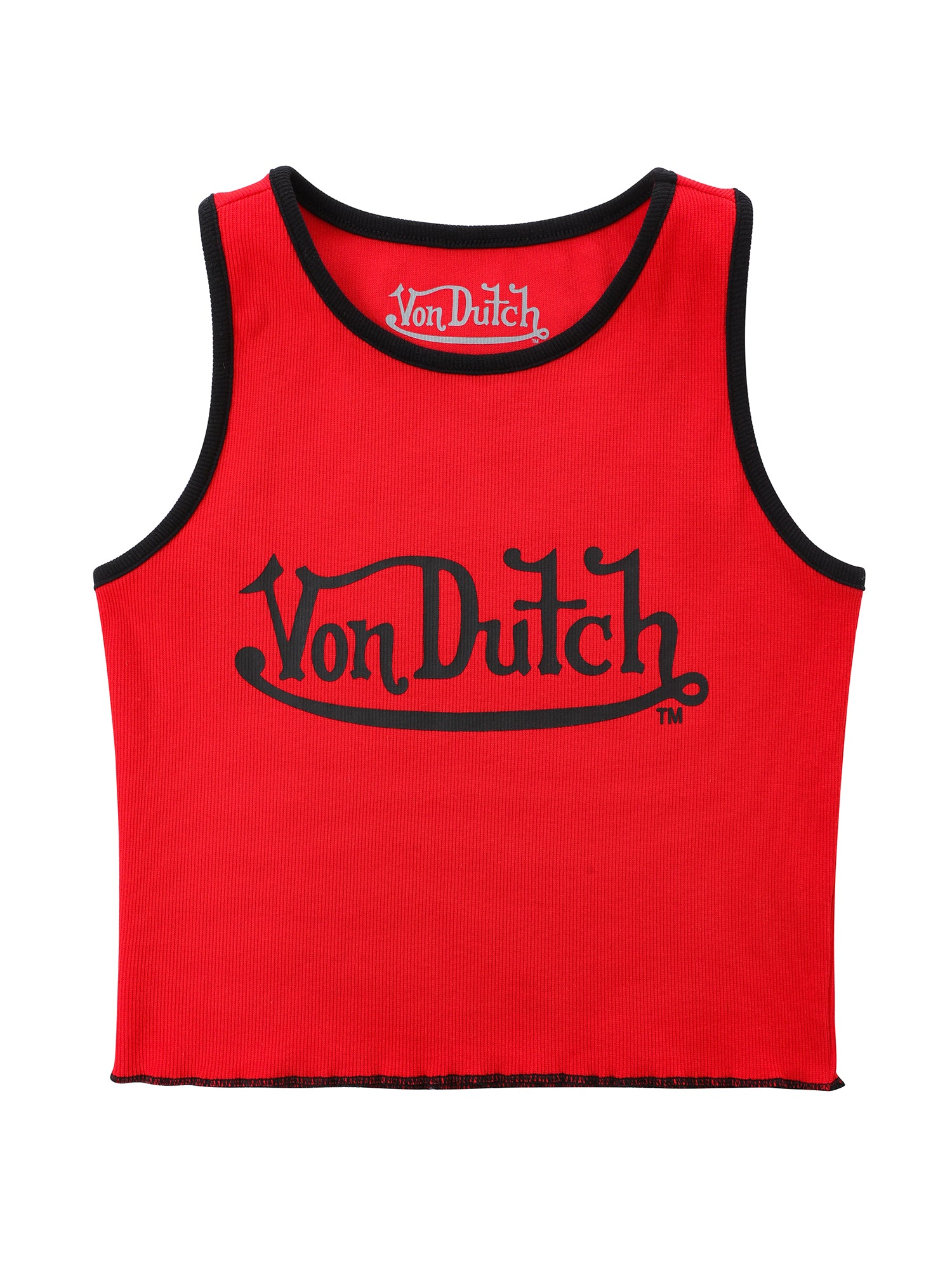 Von Dutch Women's Ribbed Crop Tanks - Image 12