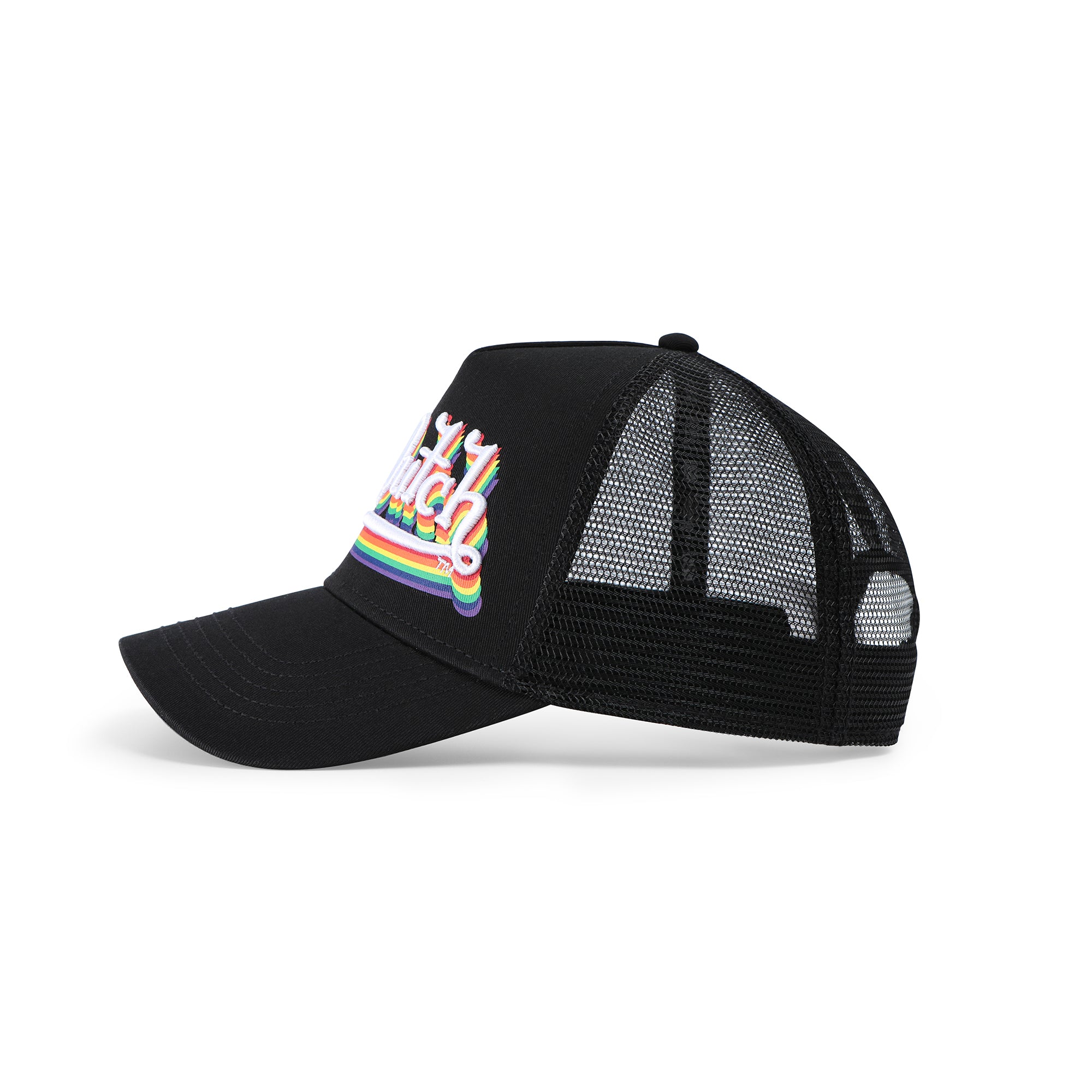 Von Dutch Rainbow Embroidered Logo Trucker Hat - Image 2