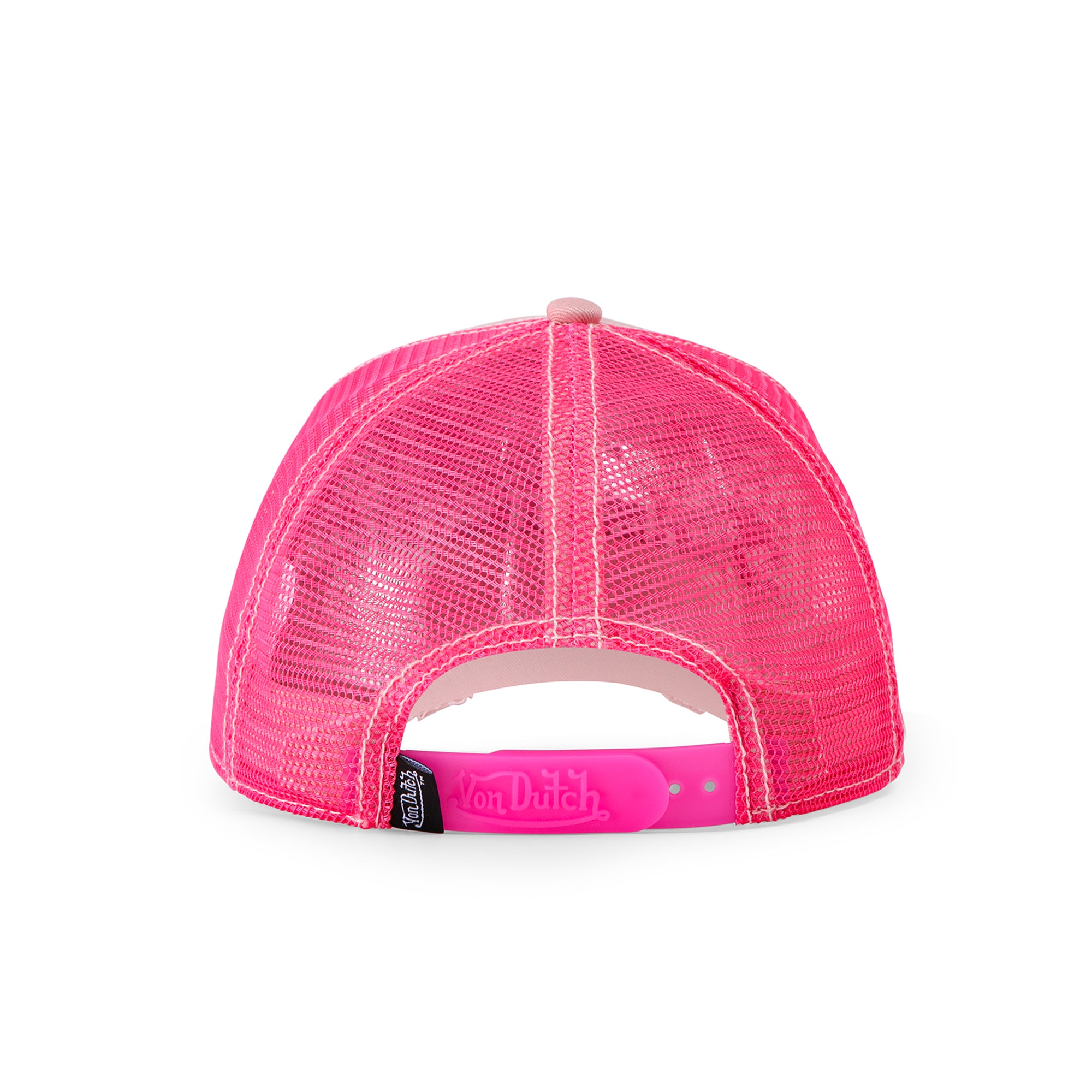 Von Dutch Distressed Dirty Pink Trucker Hat - Image 4