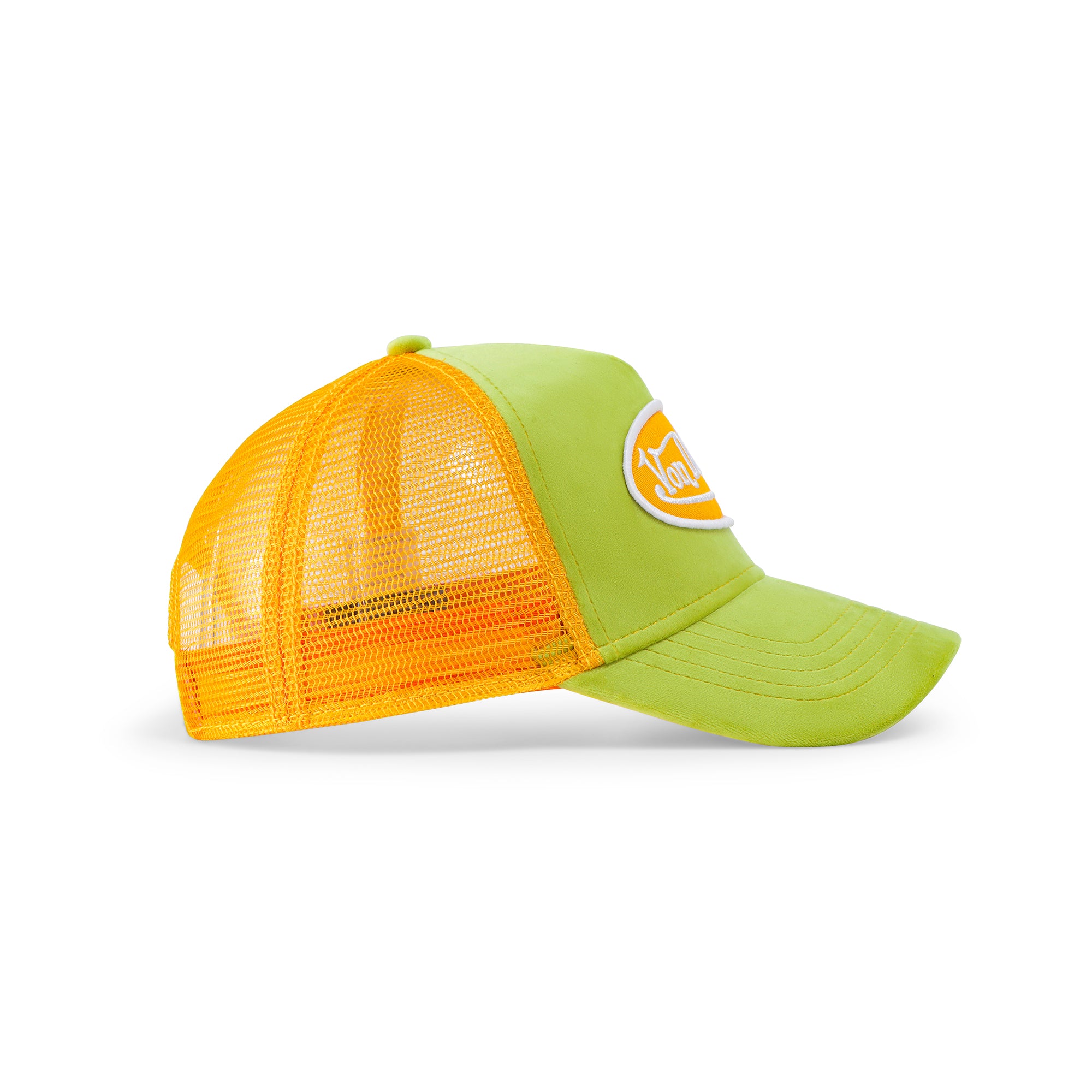 Von Dutch Sherbet Crush Velvet Trucker Hat - Image 3