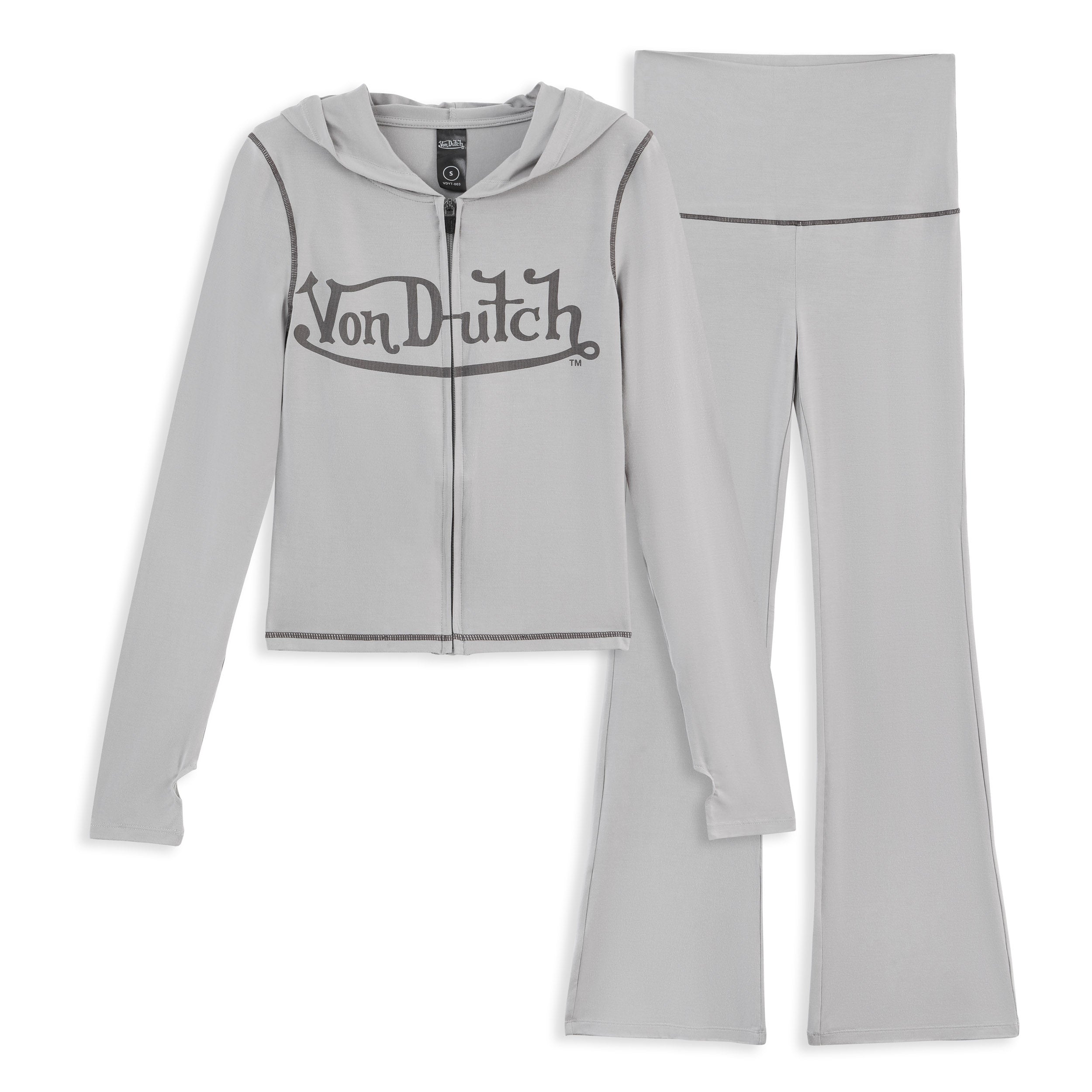 YOGA TOP - GREY - Image 8