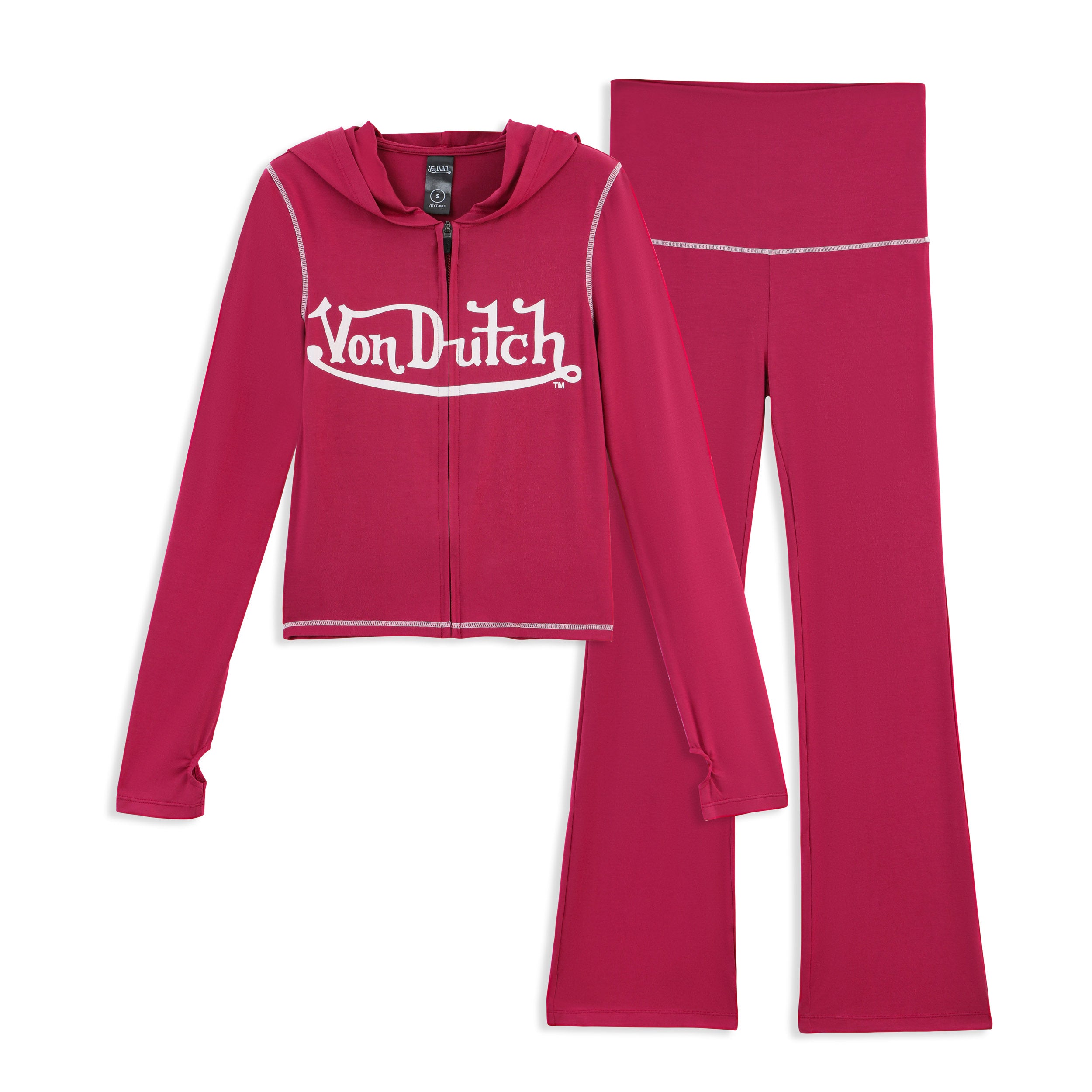 YOGA TOP - MERLOT - Image 8