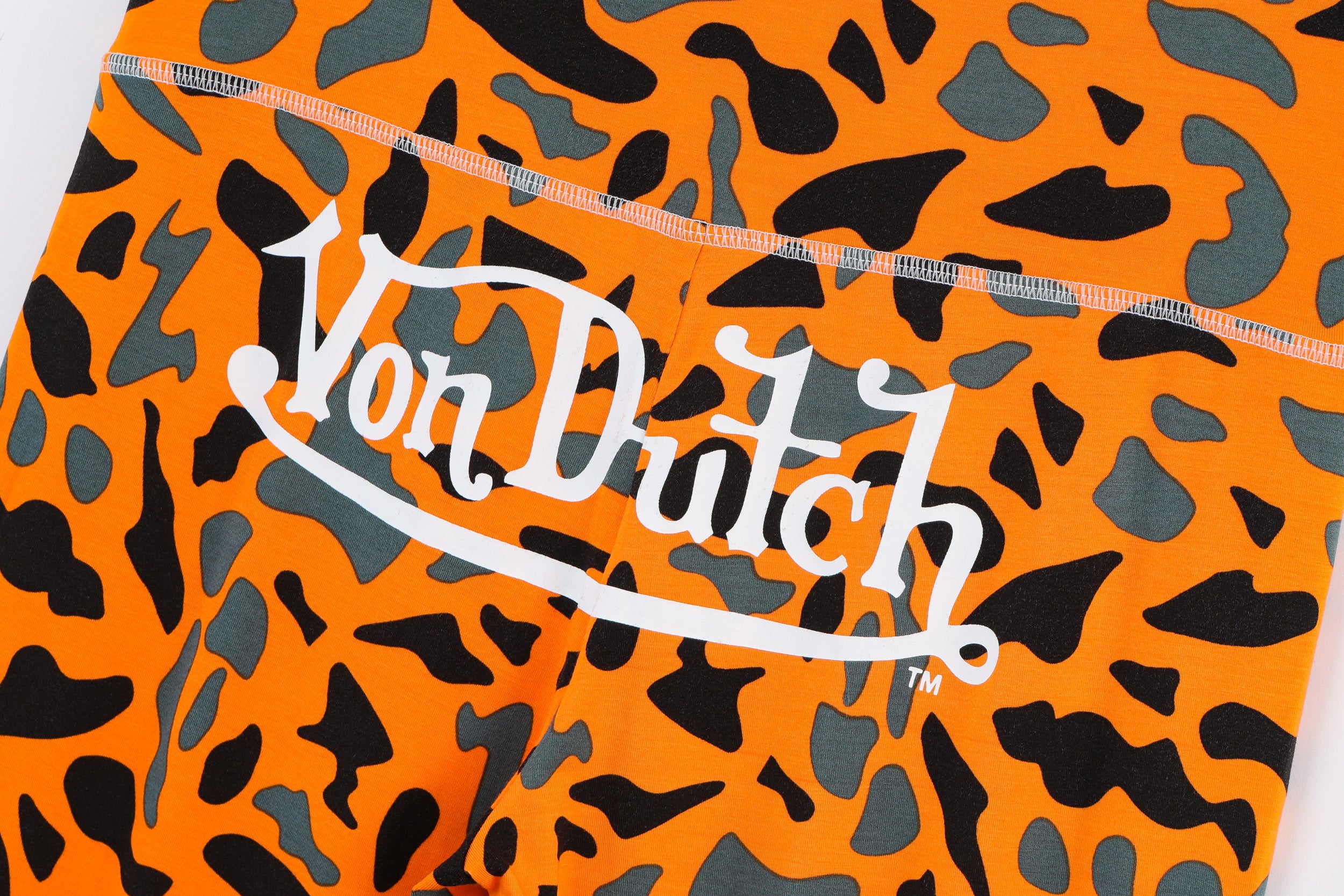 YOGA BOTTOM - ORANGE CAMO - Image 3