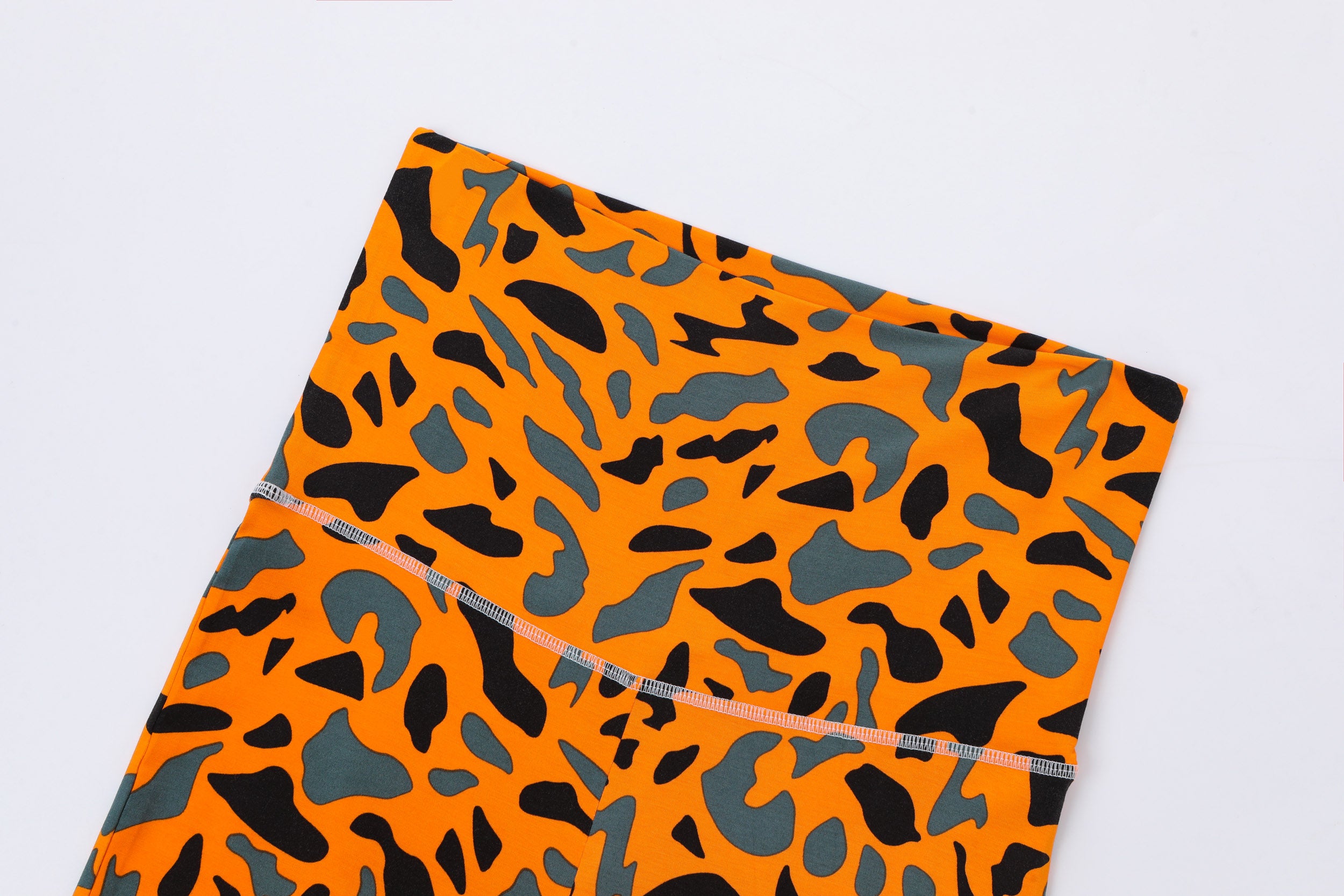 YOGA BOTTOM - ORANGE CAMO - Image 4