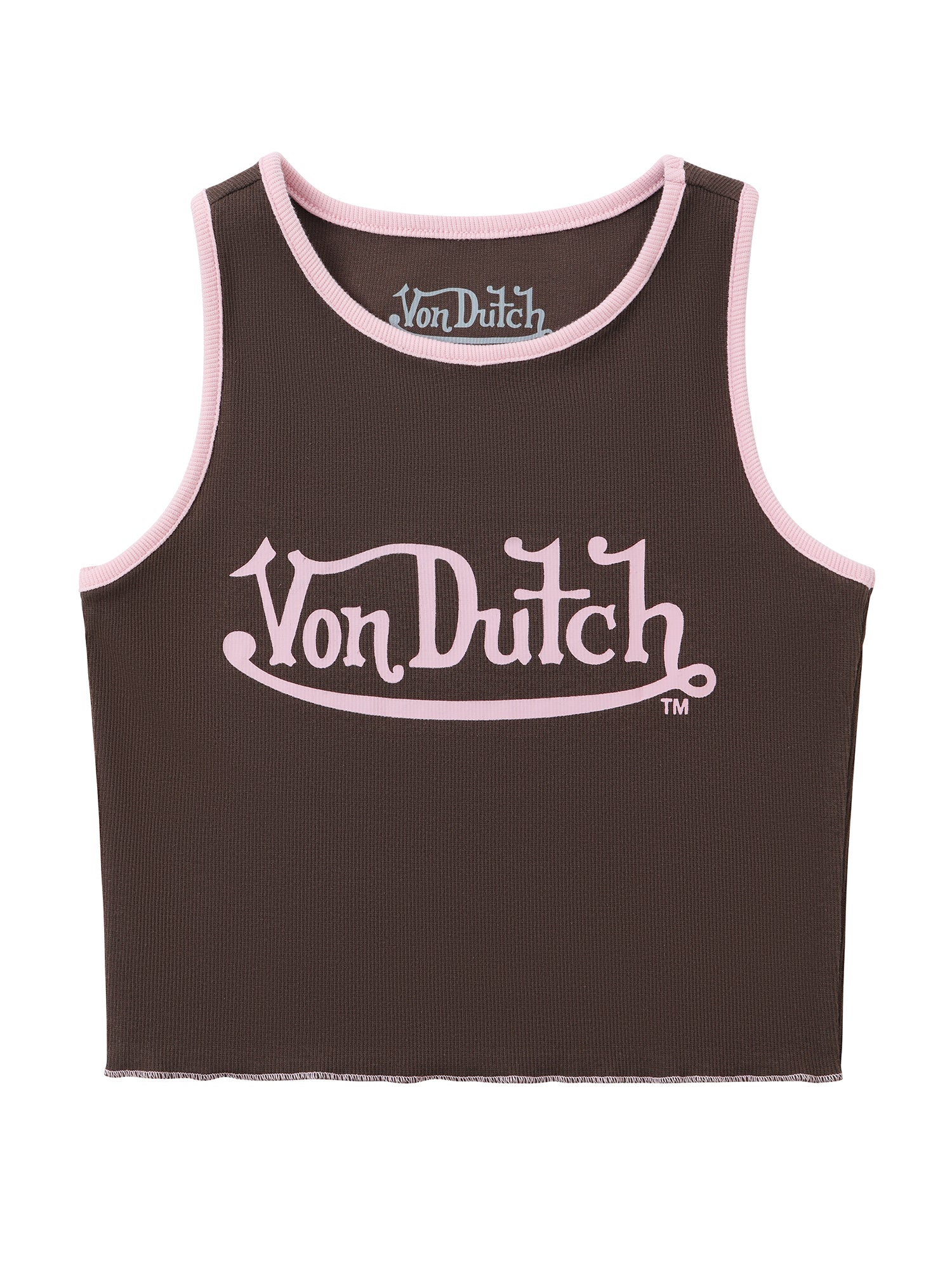Von Dutch Women's Ribbed Crop Tanks - Image 6