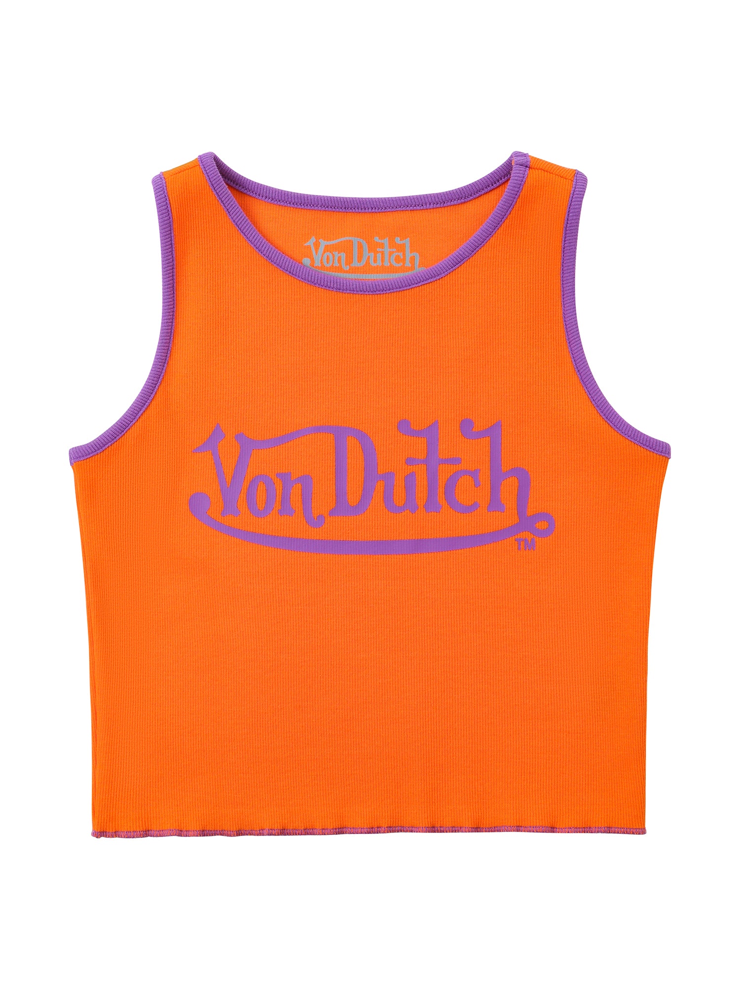 Von Dutch Women's Ribbed Crop Tanks - Image 10