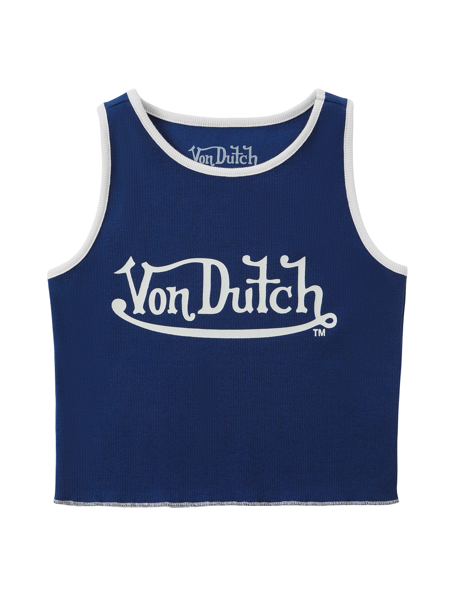 Von Dutch Women's Ribbed Crop Tanks - Image 9