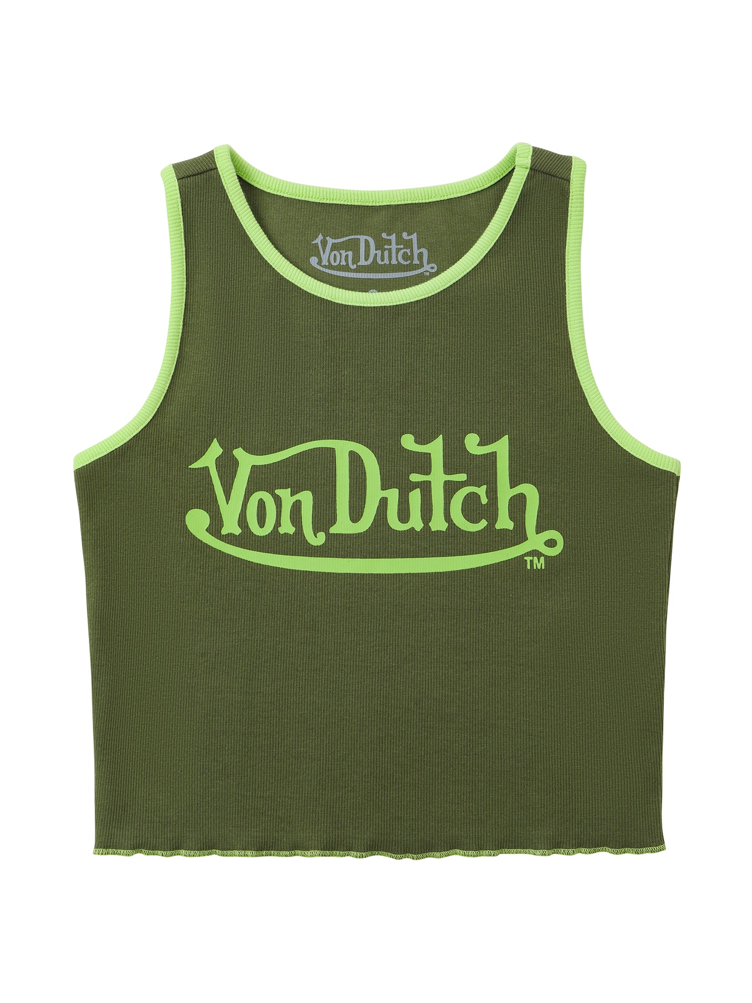 Von Dutch Women's Ribbed Crop Tanks - Image 8