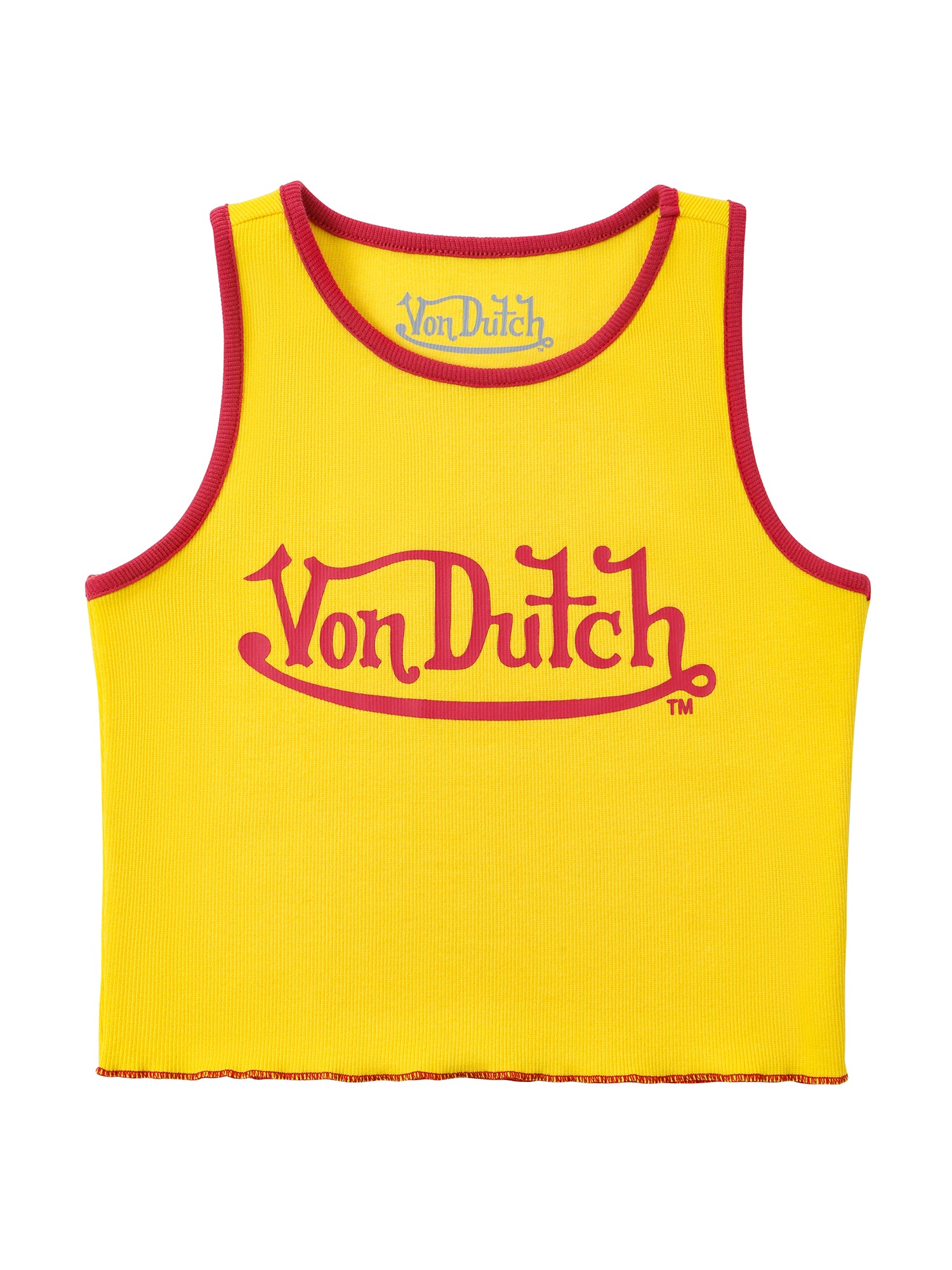 Von Dutch Women's Ribbed Crop Tanks - Image 7