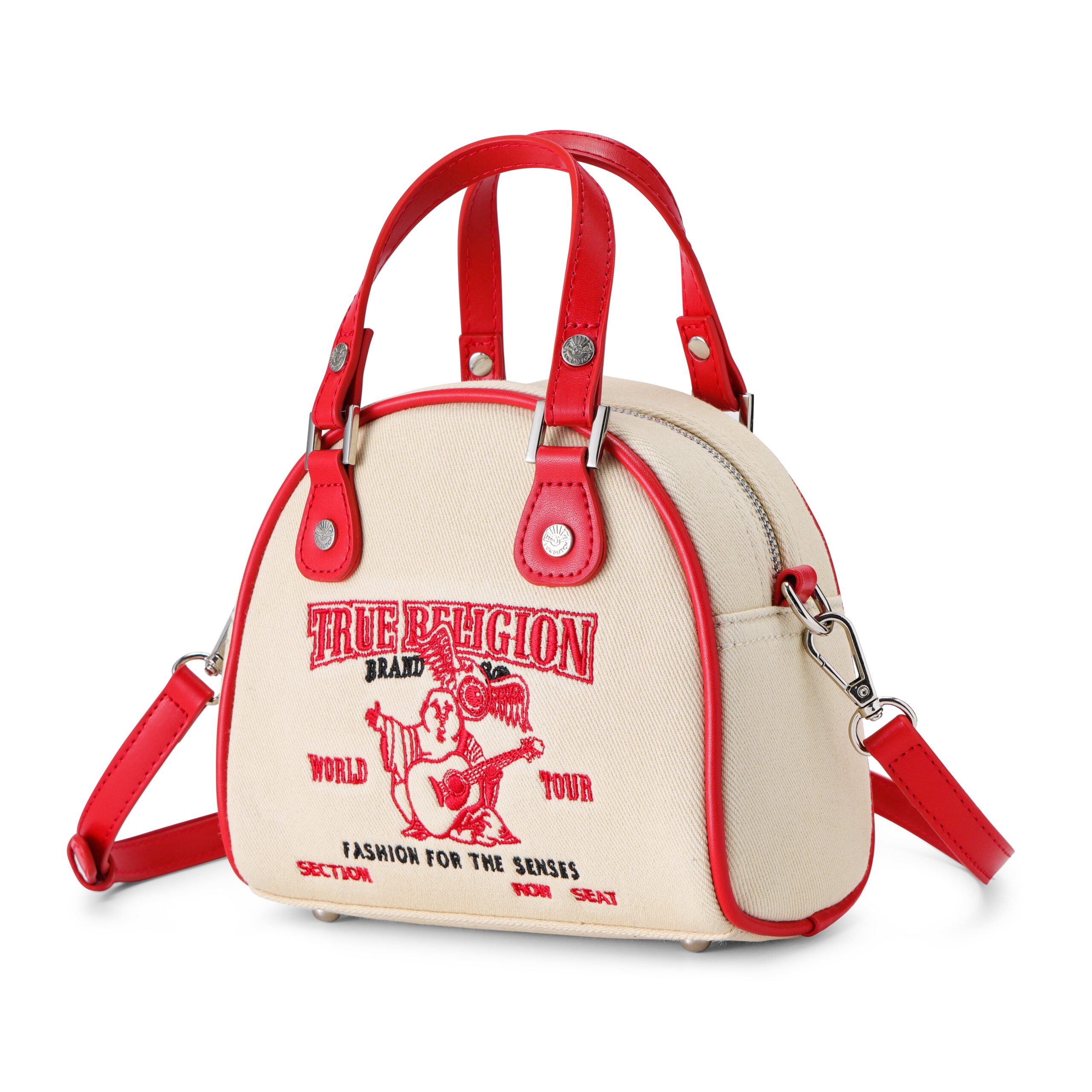 Von Dutch x True Religion Bowling Bag - Cream Denim - Image 2