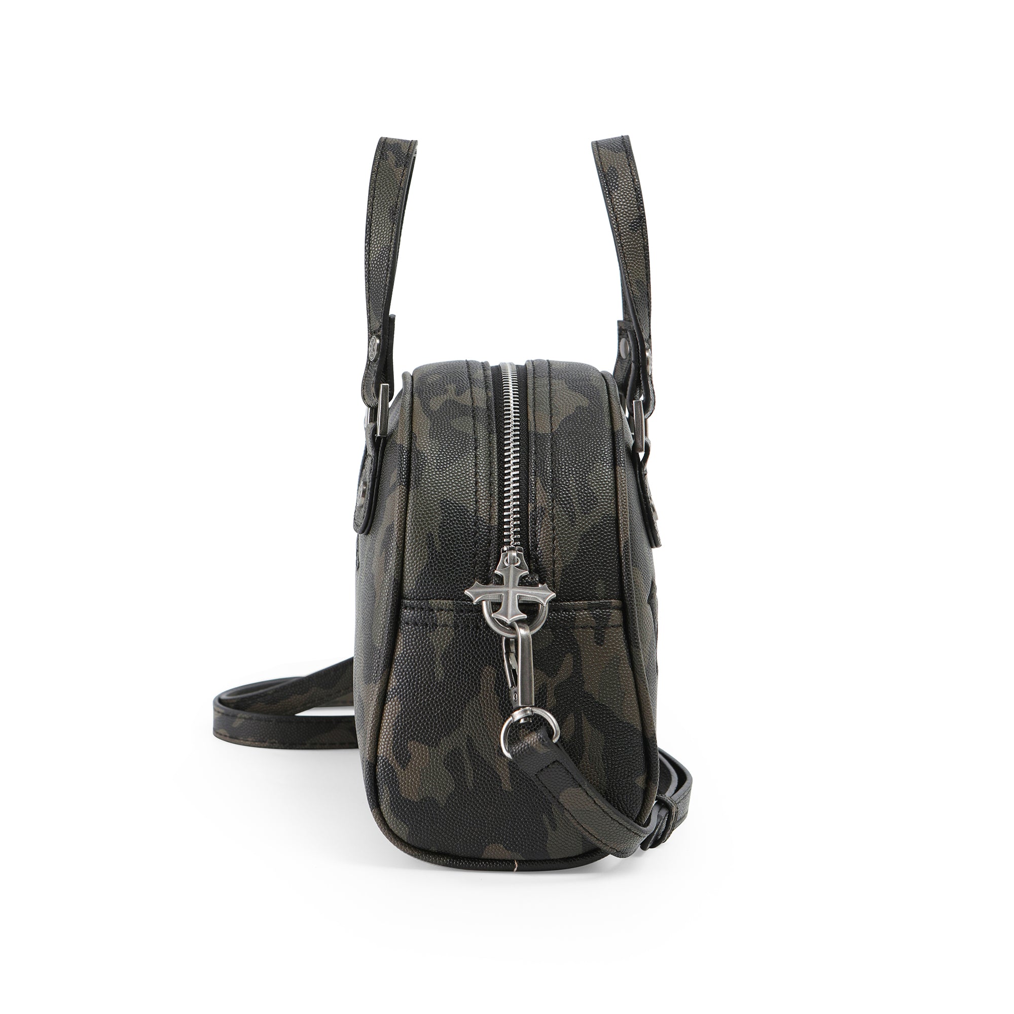 Von Dutch Chopper Cross Bowling Bag - Dark Camo - Image 4