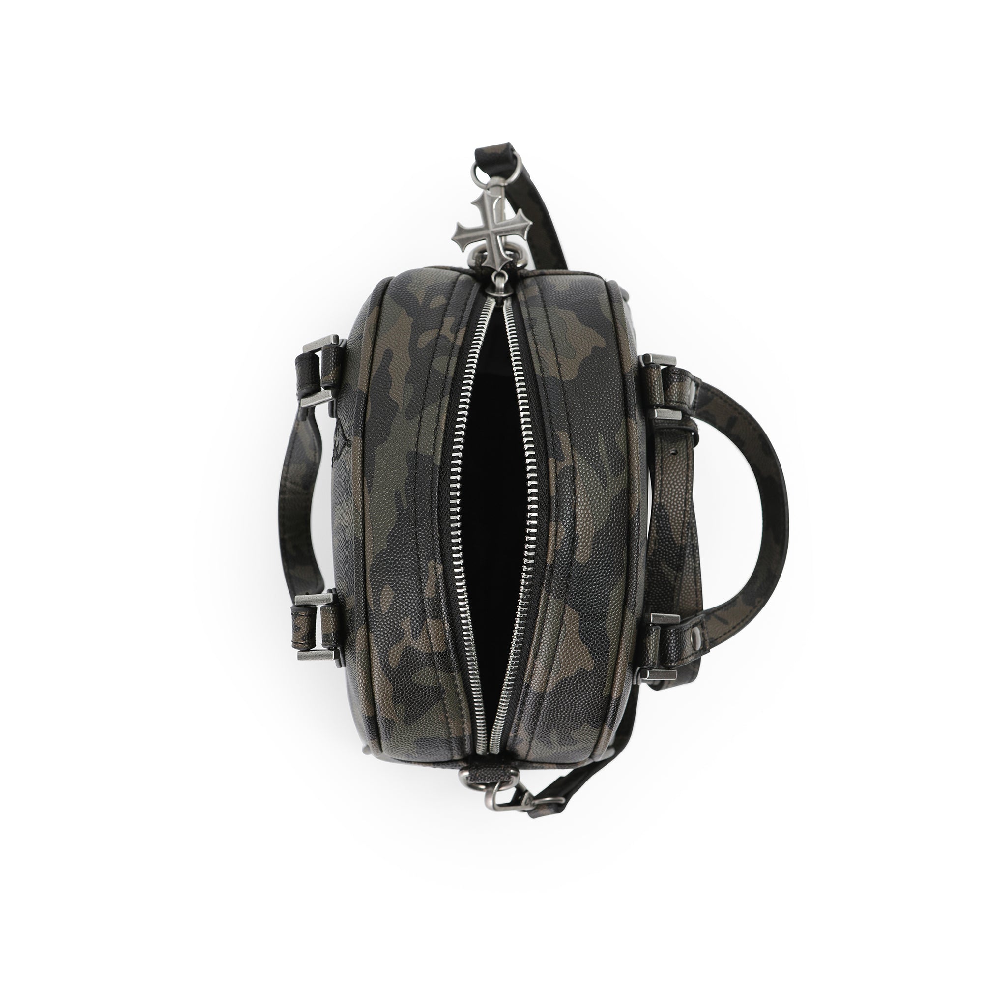 Von Dutch Chopper Cross Bowling Bag - Dark Camo - Image 5
