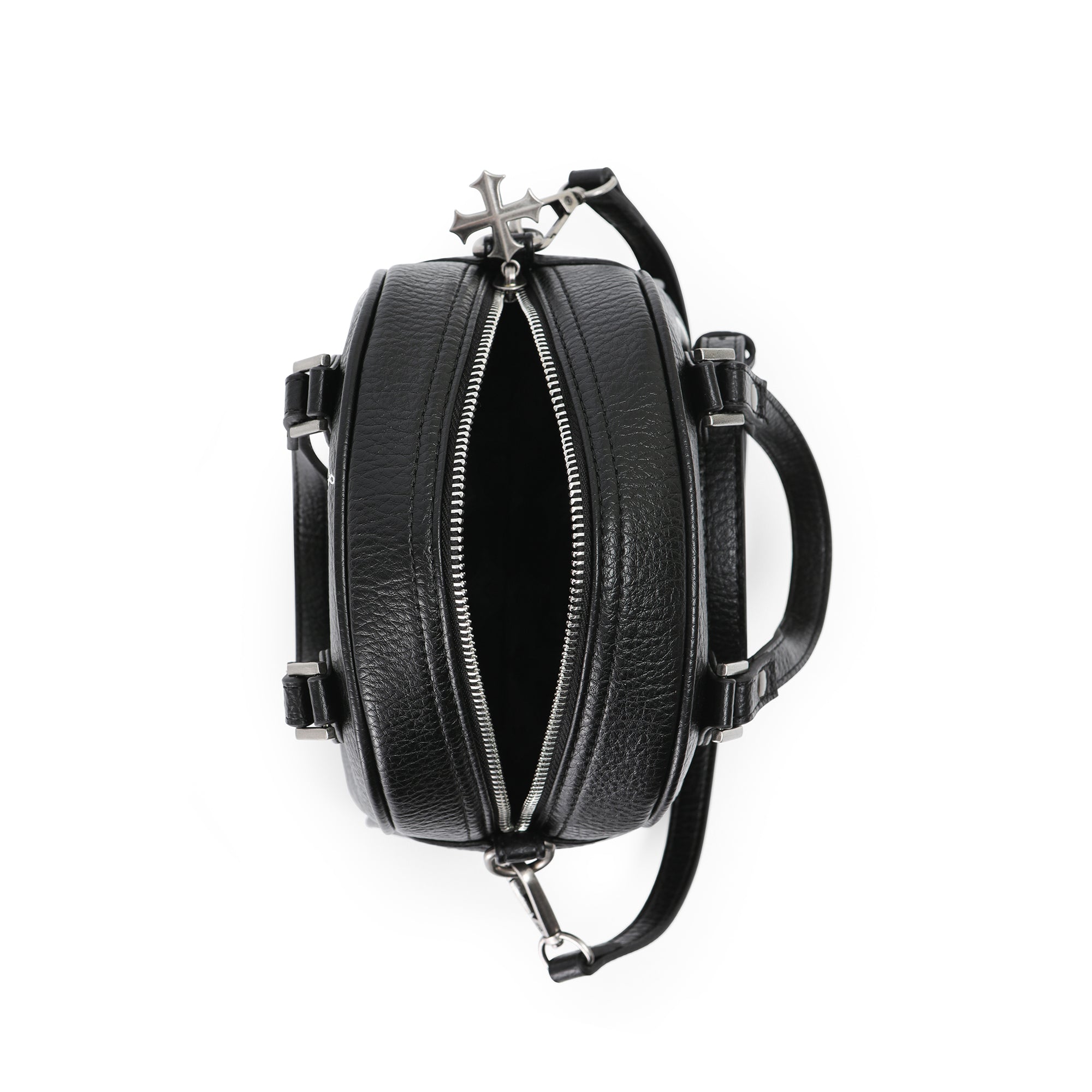 Von Dutch Chopper Cross Bowling Bag - Black & White - Image 5