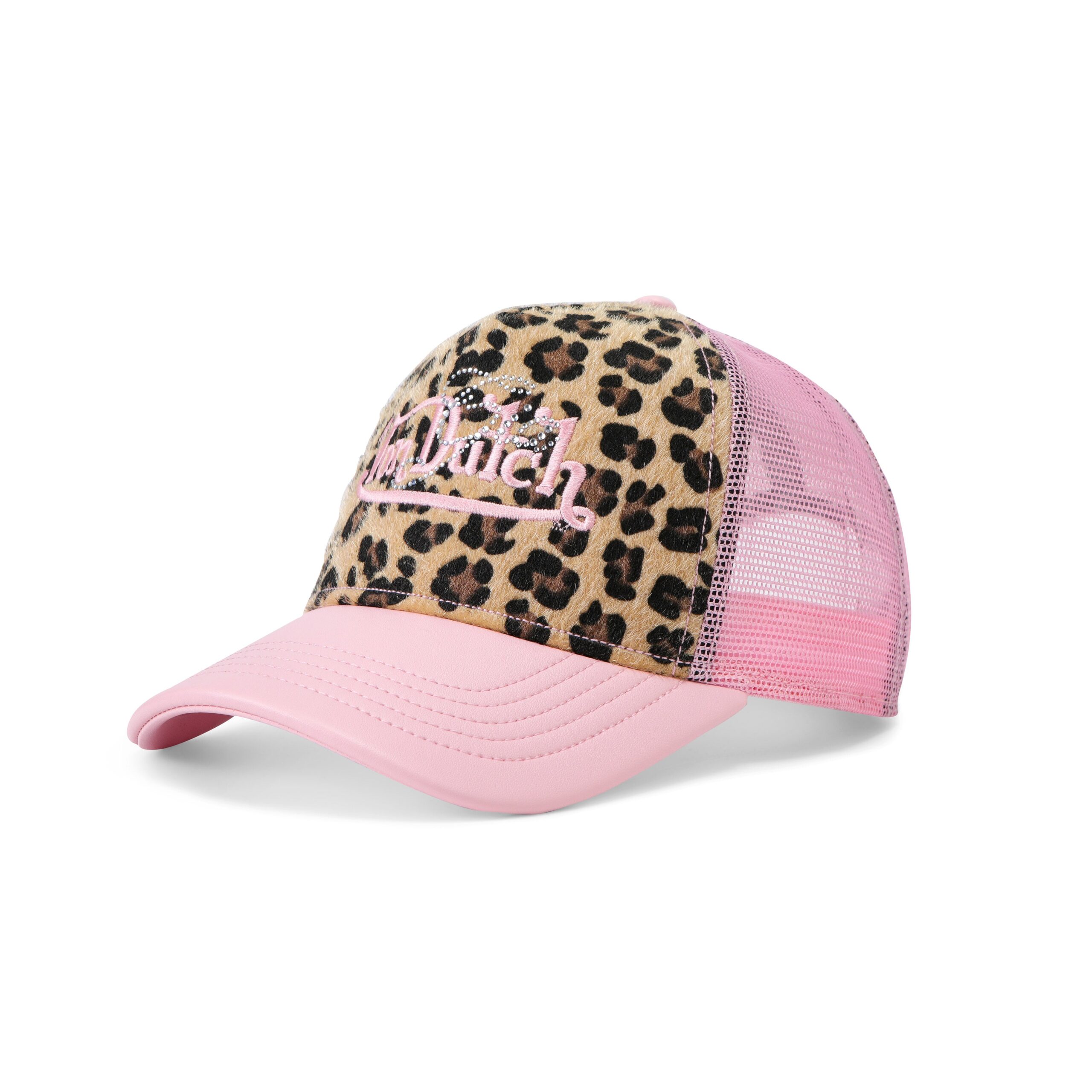 I.AM.GIA X VON DUTCH LEOPARD TRUCKER HAT - Image 5